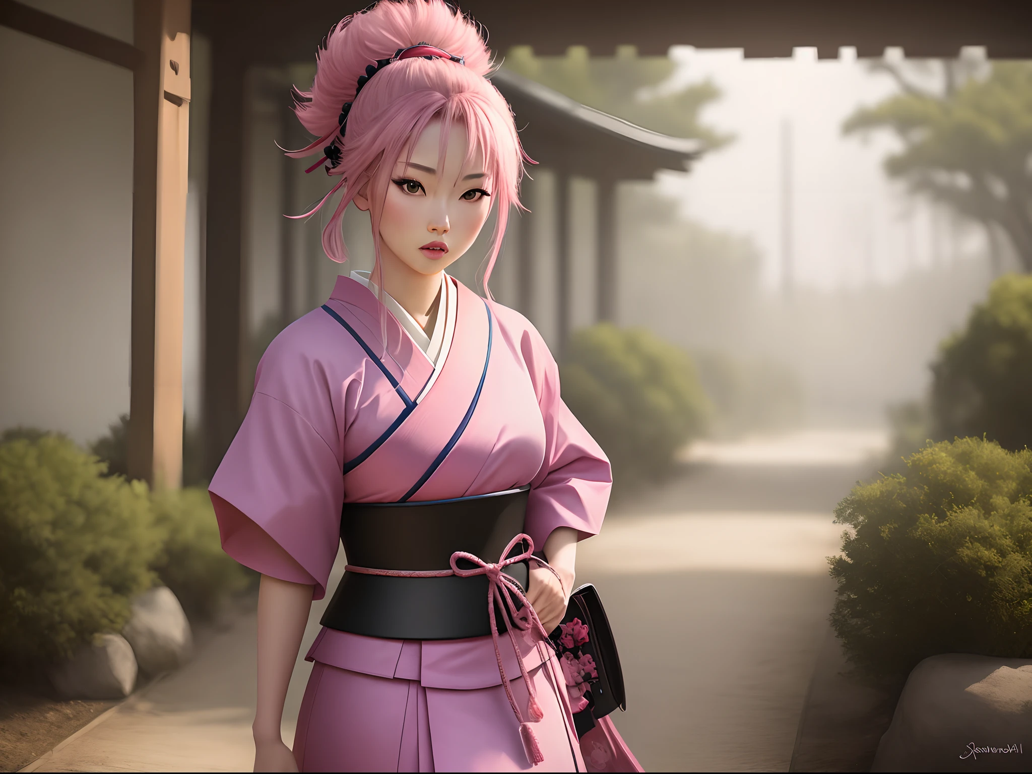 Pink samurai