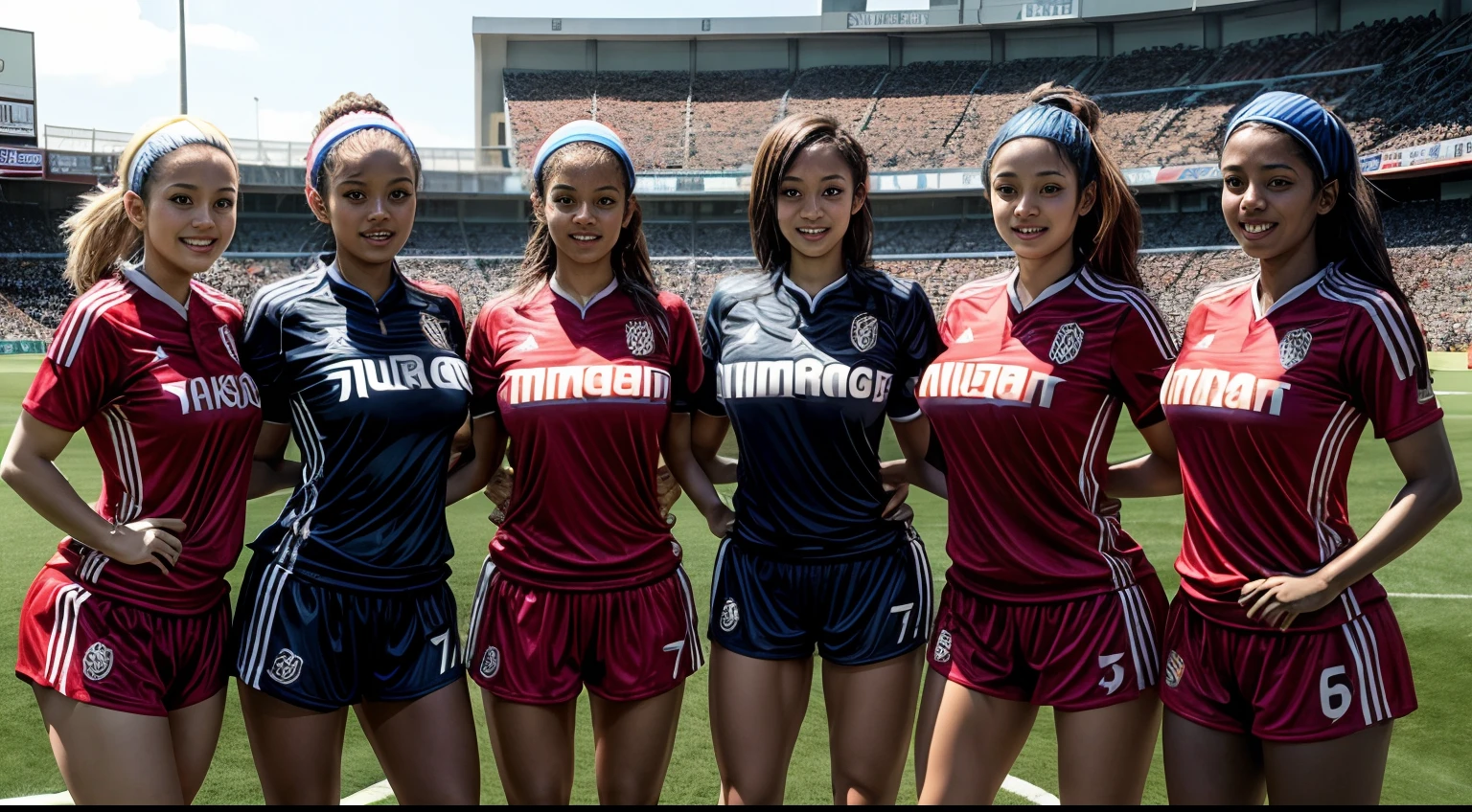 Morena bonita com a camisa do fluminense