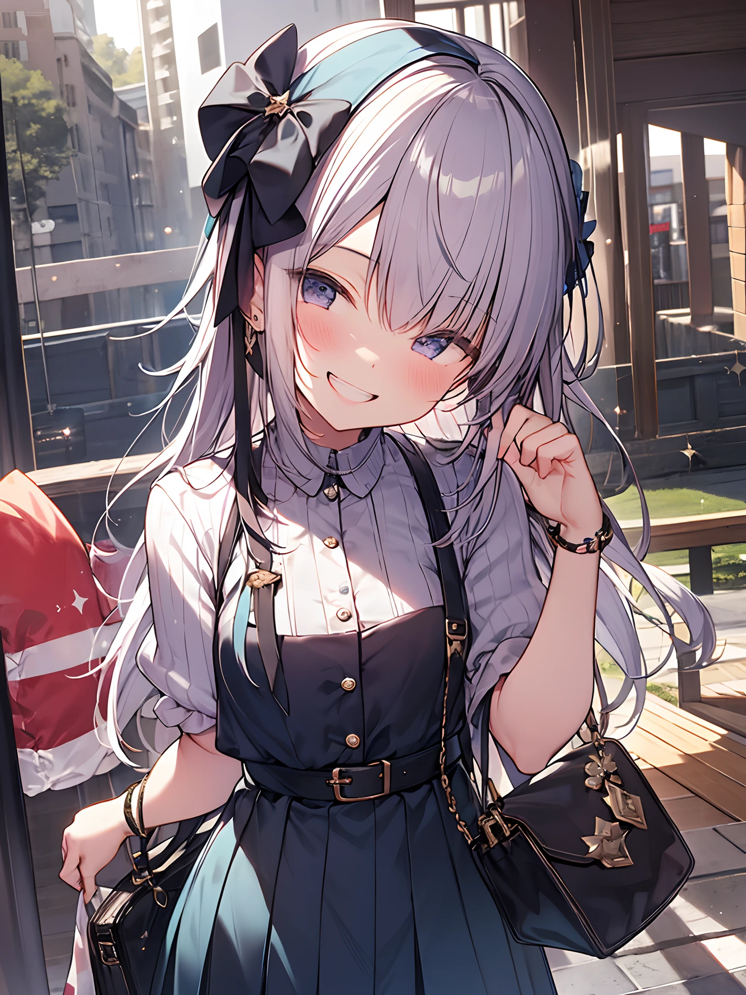 a smile、Laughing、