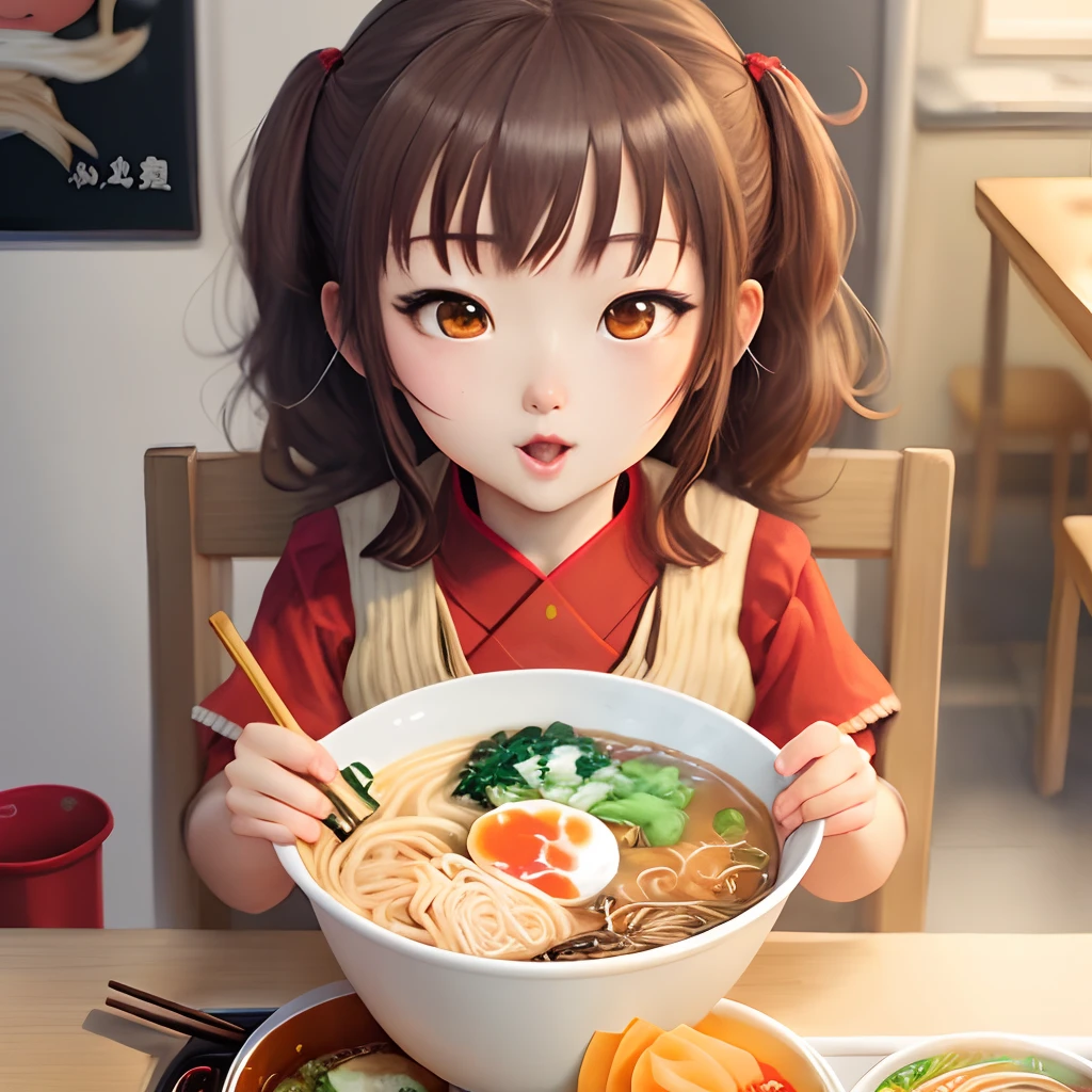 doujin anime ramen daughter