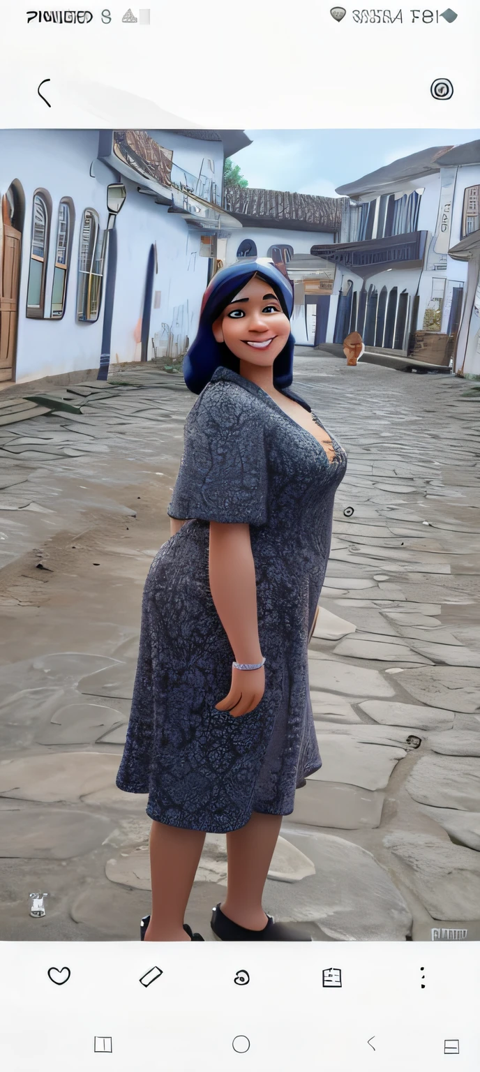 mulher sorrindo Estilo Disney pixar, alta qualidade, melhor qualidade