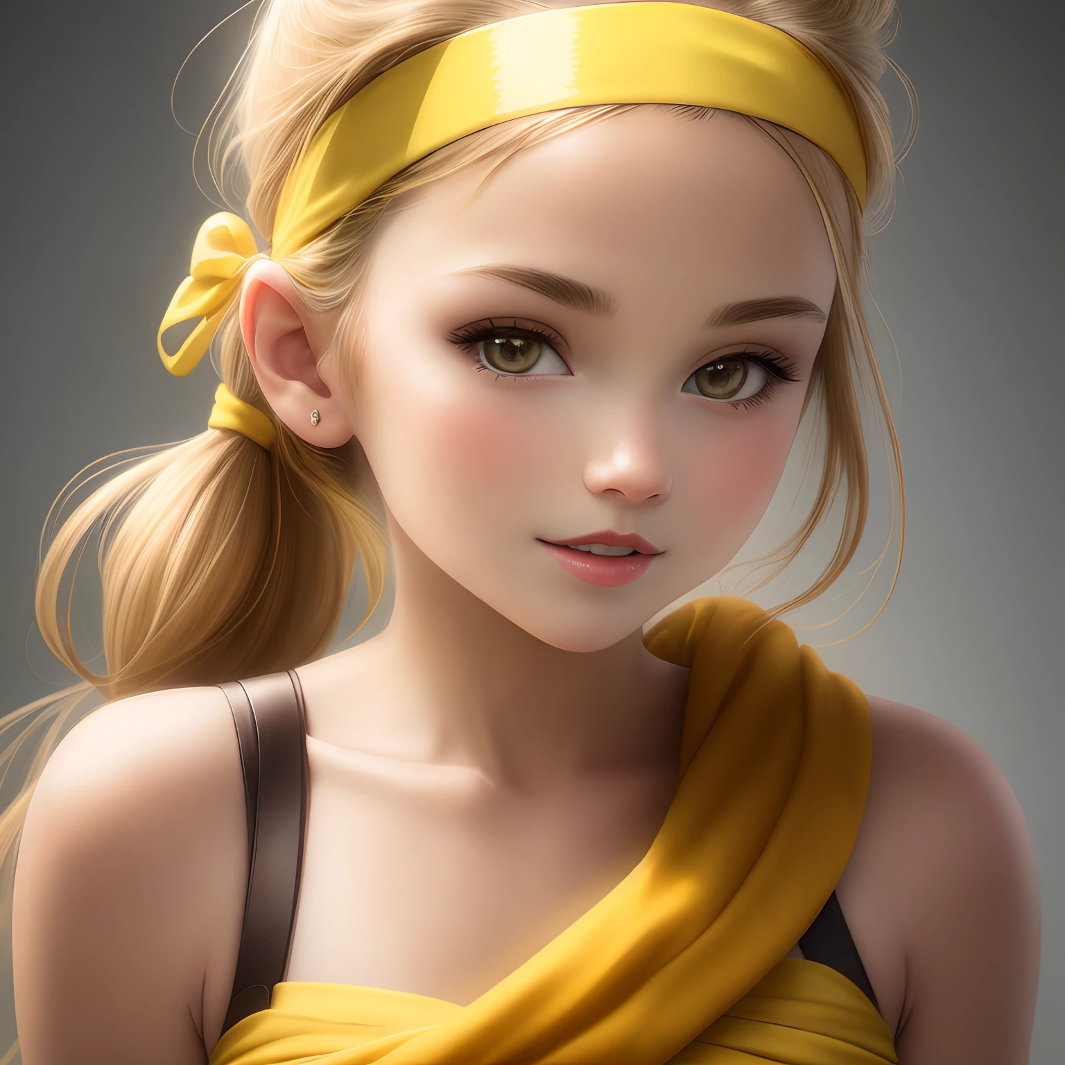 Yellow headband