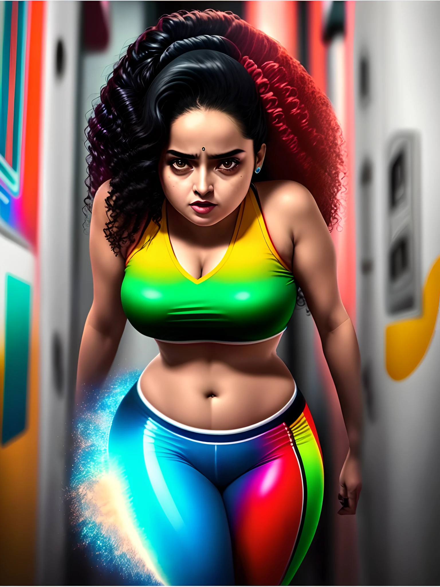 Mulher sentada em frente computador