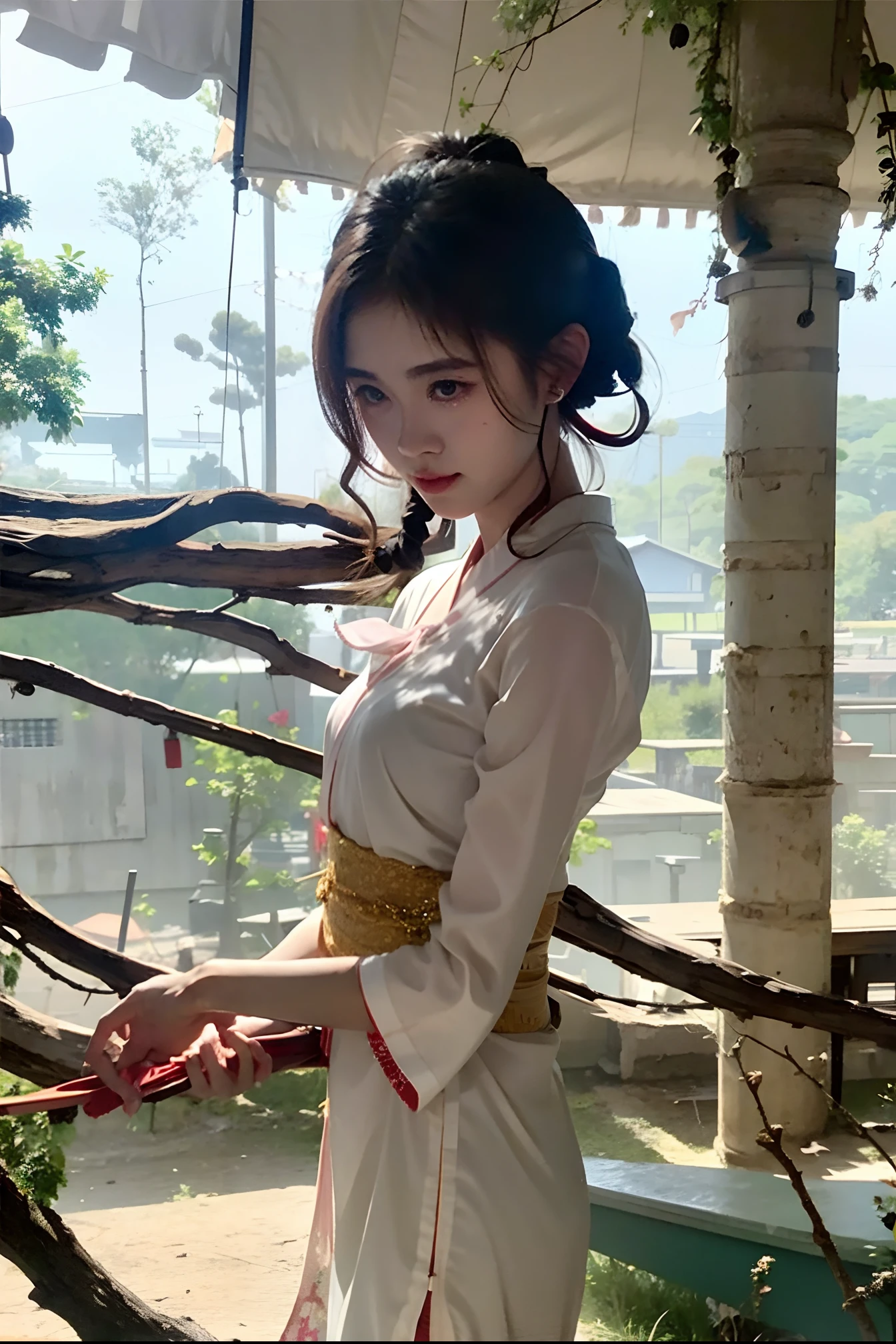 huge tit、wearing kimonos