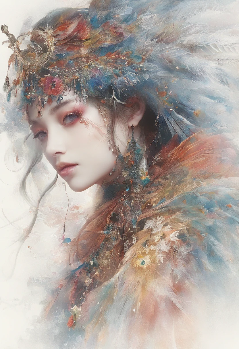 at winter season,Oyuki,snow landscape,Rime,closeup cleavage,rays of sunshine,thin fog,Dingdall effect,super-fine,tmasterpiece,8K,depth of fields,ultra - detailed,Meticulous portrayal,Ultra photo realsisim,Hyper-realistic