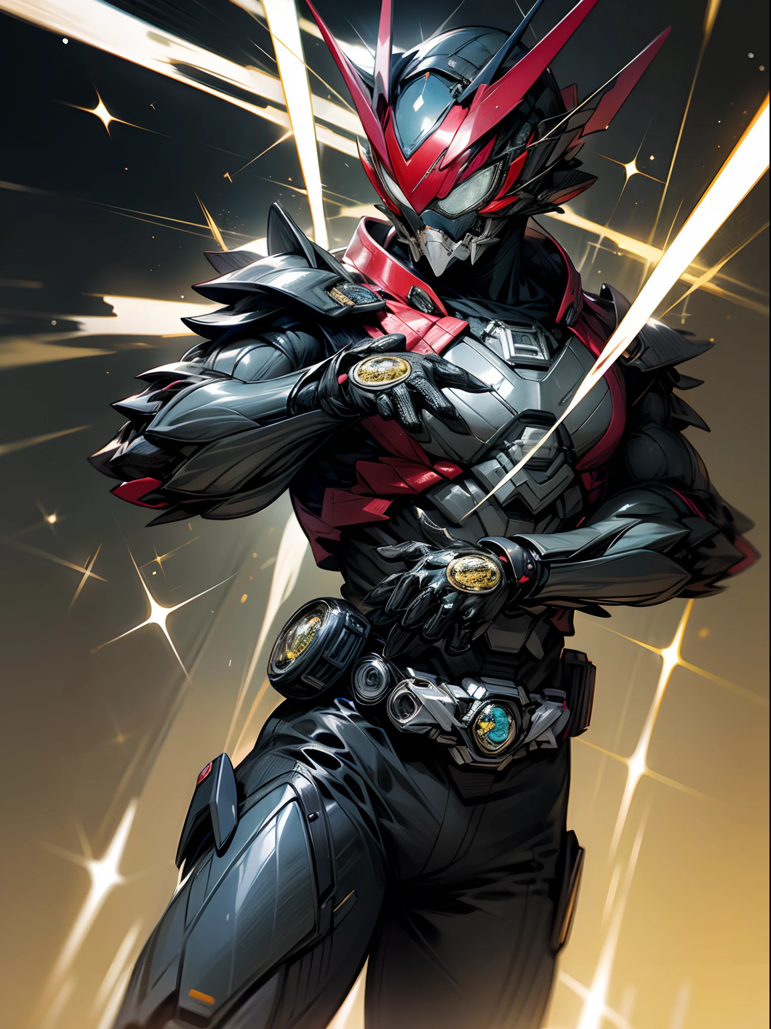 glitters!sparkKamen Rider Transformation!