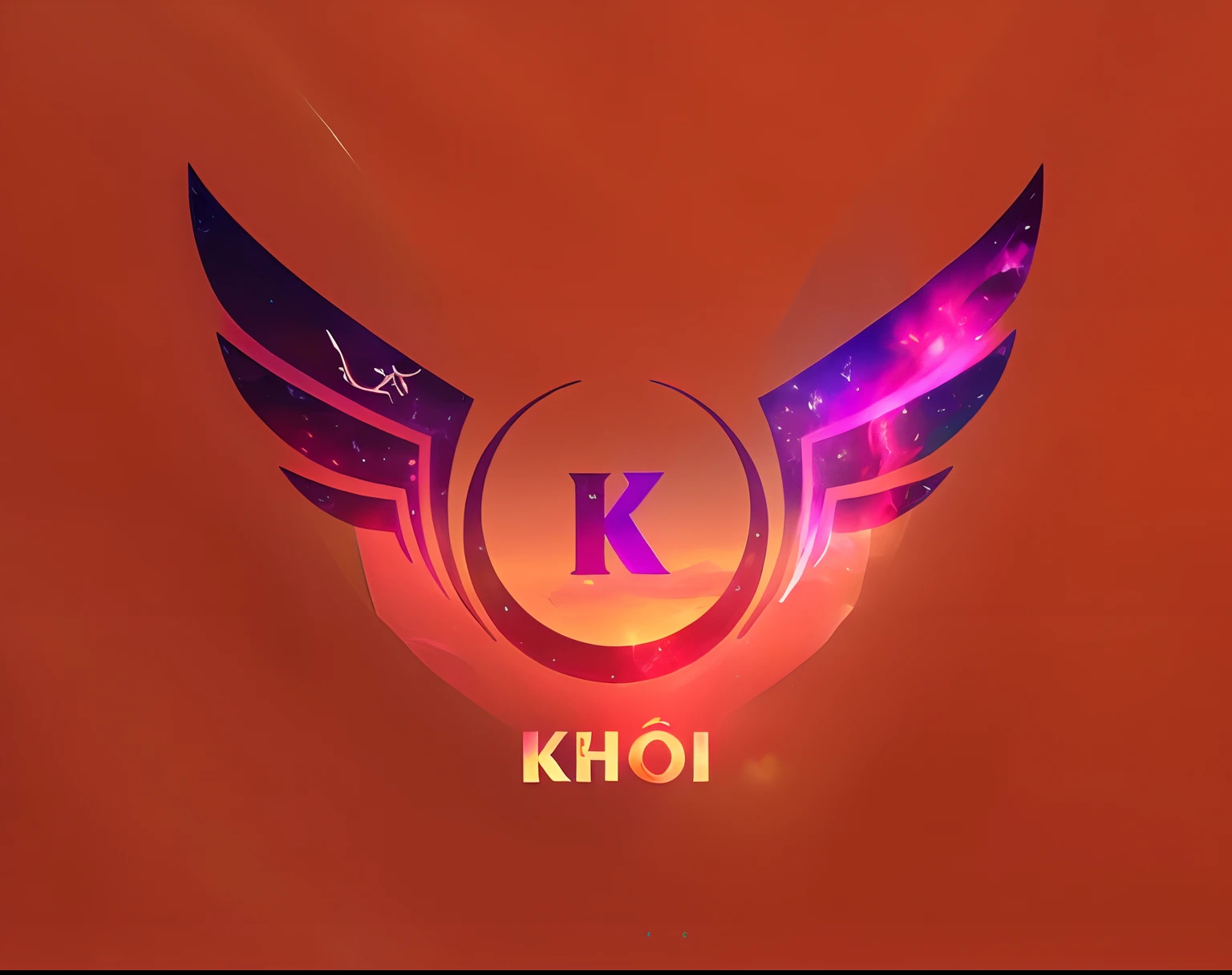 a close up of a logo with a wing on it, kda, k high definition, kothophed, kpop amino, 8 khd, khorinis, koi, profile picture 1024px, logo, logo, [32k hd]^10, by Kanbun Master, ko-fi