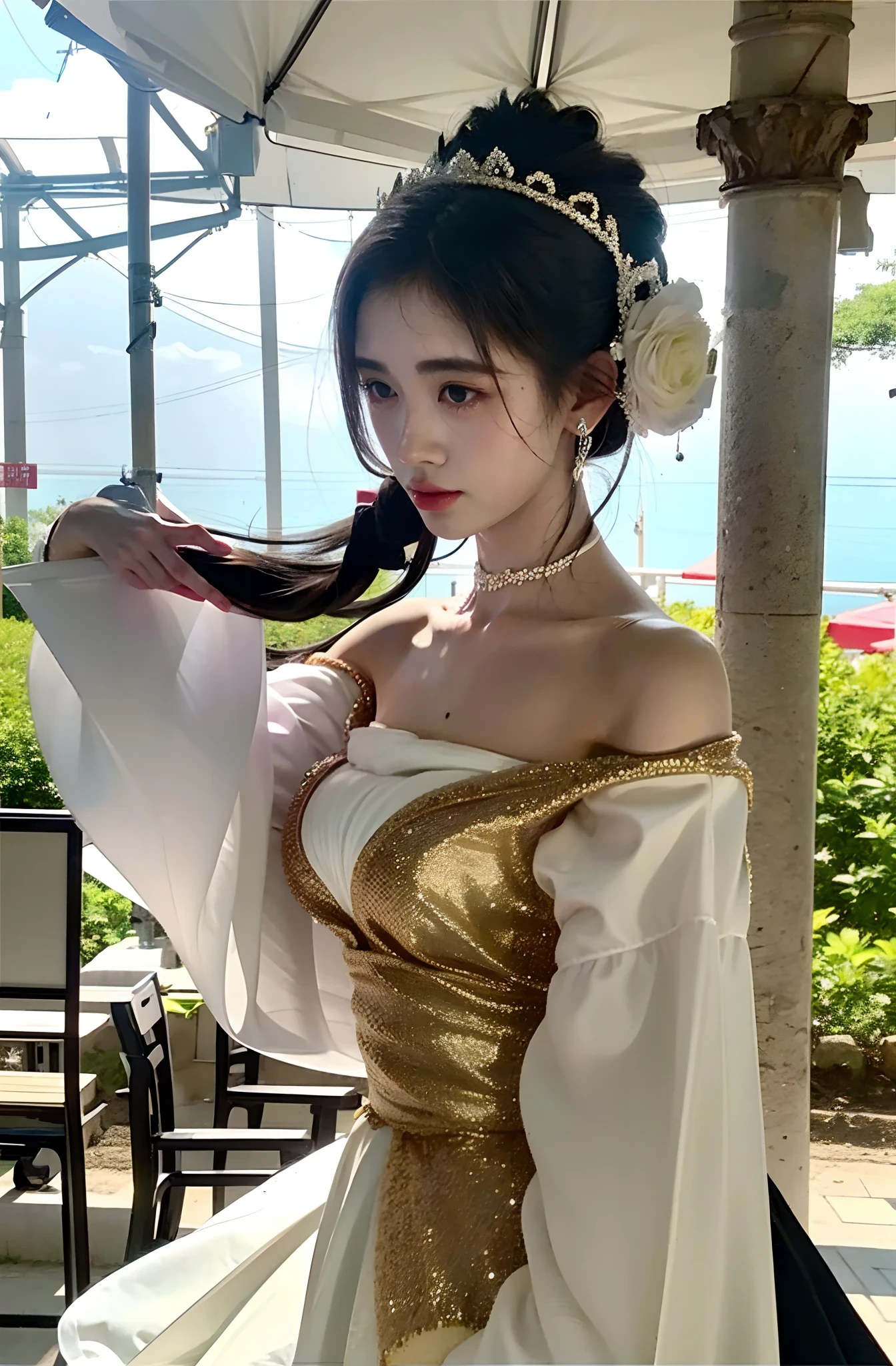 Ju Jingyi，pop star，Delicate facial features