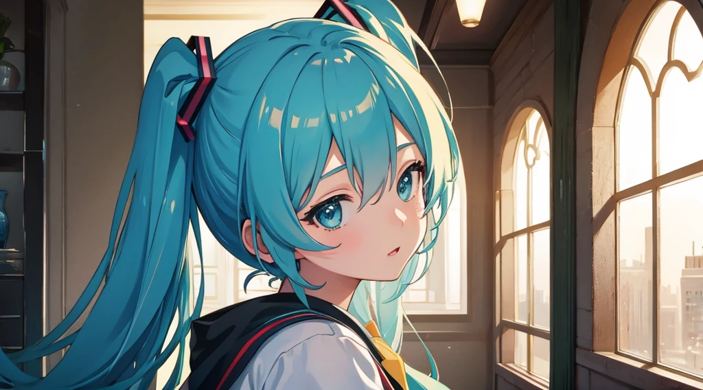 (Masterpiece), (Best quality),miku,