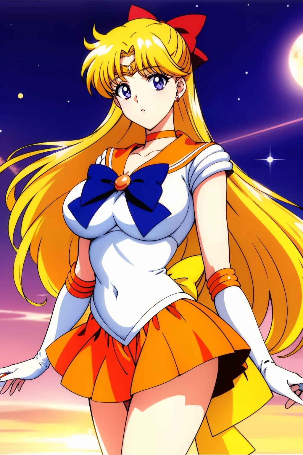 Sailor Senshi,sailorvenus、Orange super mini skirt Orange pleated skirt Orange mini skirt、Beautie、White panty、Highkick、poneyTail、Orange mini skirt、Body conscious super mini skirt、Show white panties, orange super mini skirt、White panty、tight light blue neopren suits, metallic cyan bodysuit, i&#39;Pull up the hem of your miniskirt、Beautiful skins, hajime sorayama style, Sexy Girl, Ultra mini skirt、White panty、shiny metallic glossy skin, Bright blue shiny lingerie, super-hero girl, superheroine costume, glossy from rain
