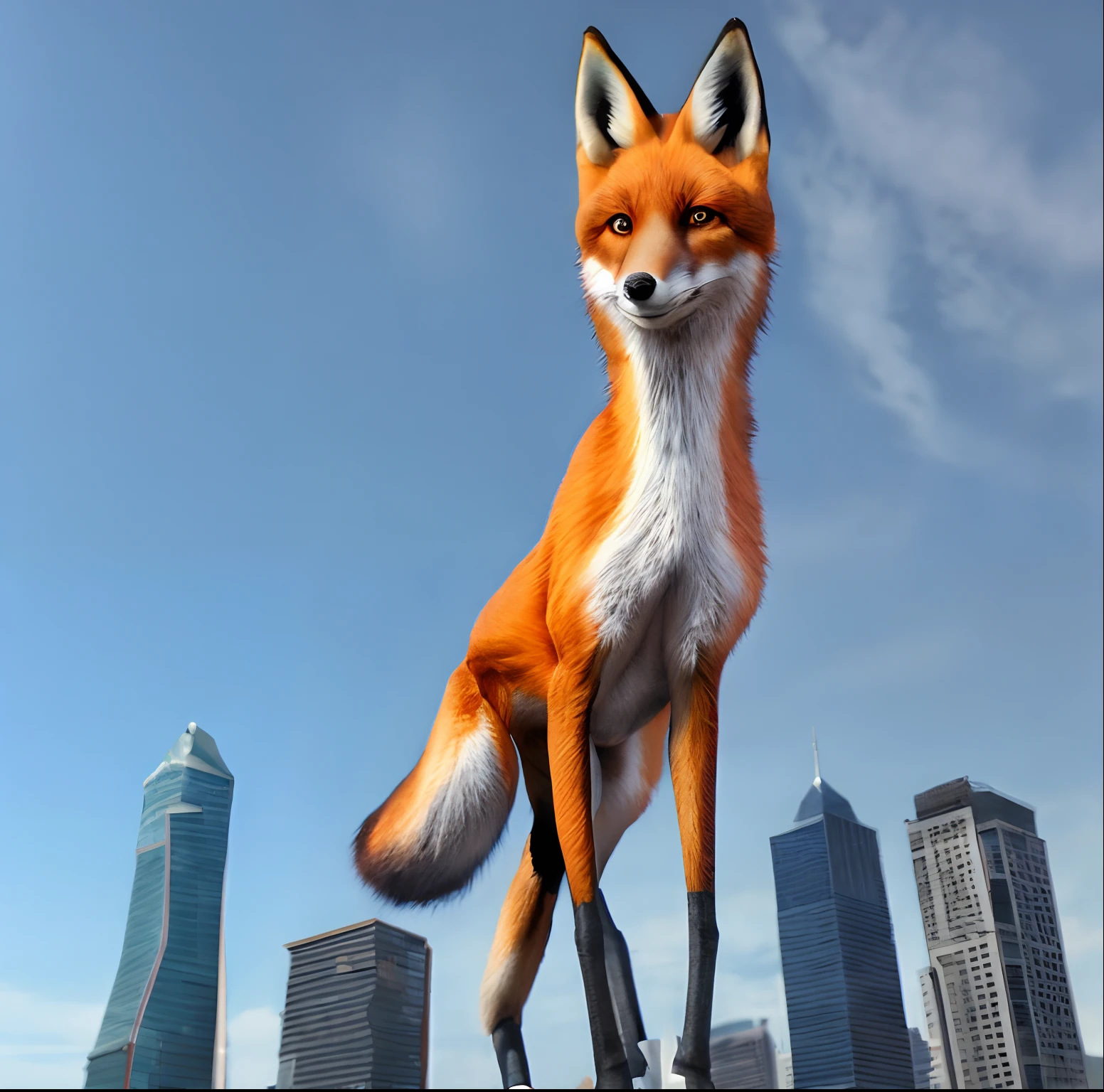 Giantess fox
