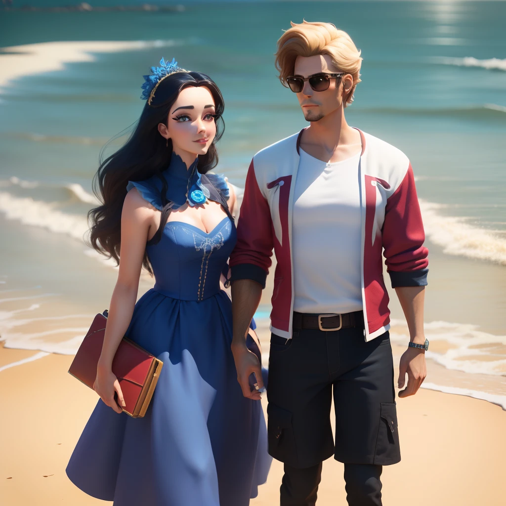 Imagine Disney Princess Elsa as if she were a character from the anime One Piece