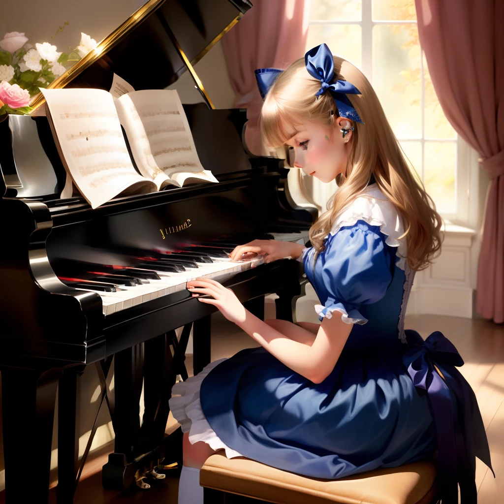 alice in the wonderland　piano