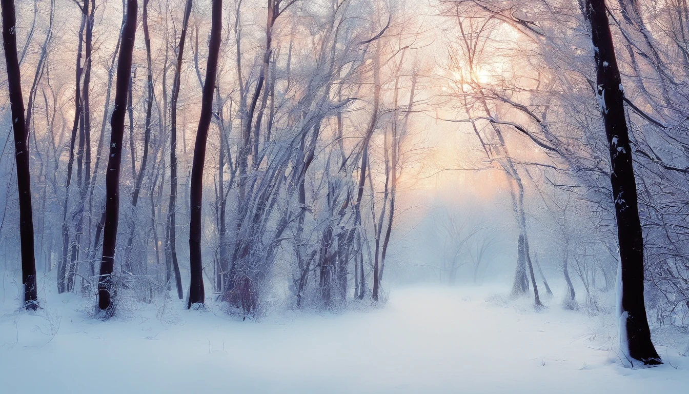 at winter season，Oyuki，snow landscape，（（（Rime））），coyote，rays of sunshine，thin fog，Dingdall effect，super-fine，tmasterpiece，8K，depth of fields，ultra - detailed，Meticulous portrayal，Ultra photo realsisim，Hyper-realistic