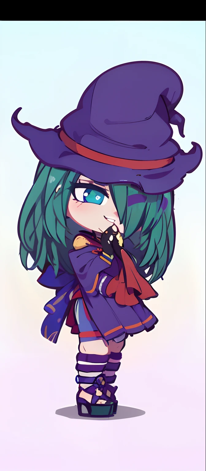 (best quality,4k,8k,highres,masterpiece:1.2),ultra-detailed,(realistic,photorealistic,photo-realistic:1.37),chibi witch,sexy,playfully mischievous eyes,long flowing hair,alluring smile,(seductive,luscious lips),(slender,sensual figure),(elegant,magical robe),cute mini broomstick,floating pink polka dot hat,sparkling glitter flying around,moonlit night background,mystical moonlight illuminating the scene,vibrant and saturated colors,soft and warm color tones,subtle magical glow,cosmic dust,special ethereal aura