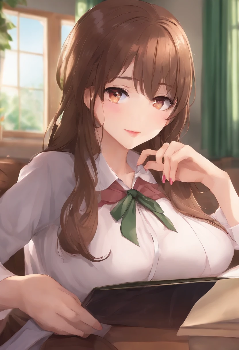 who likes her mother with huge breasts