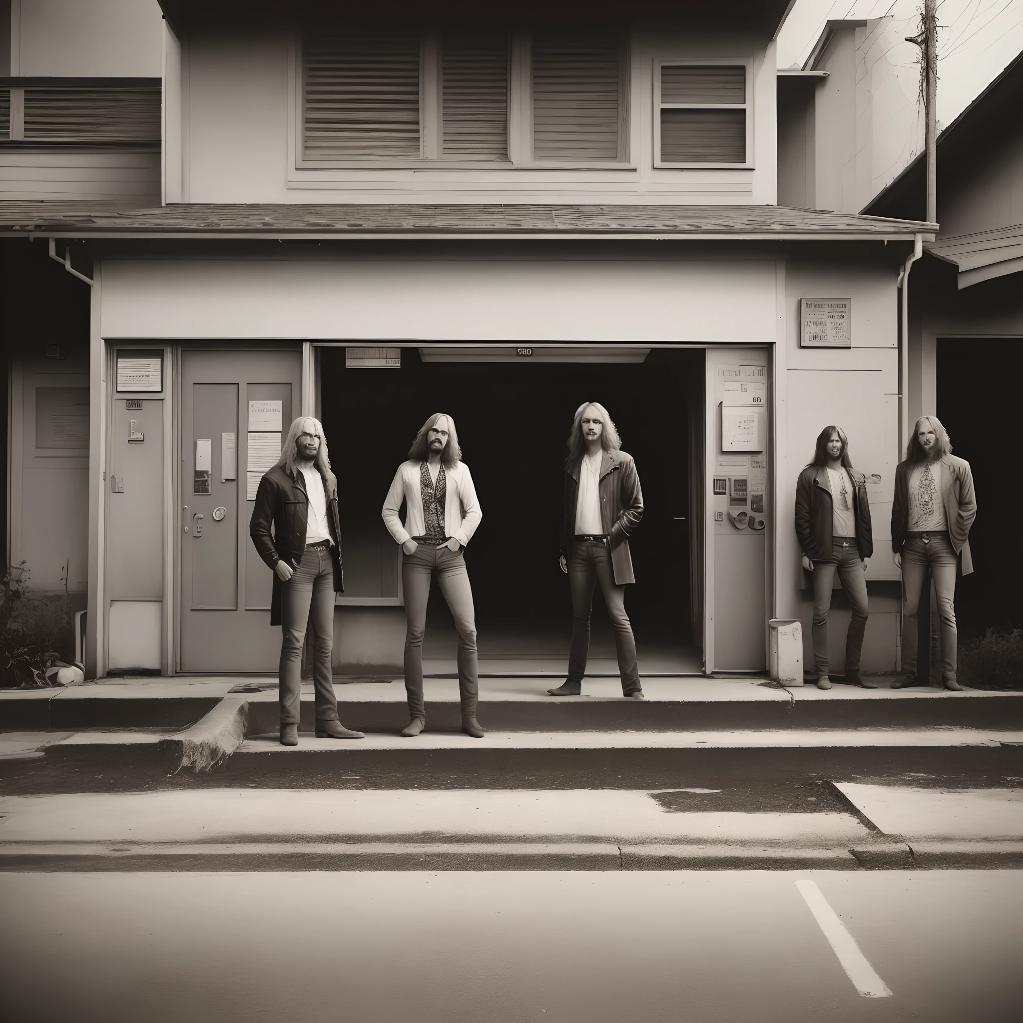 an album cover for 70s southern rock