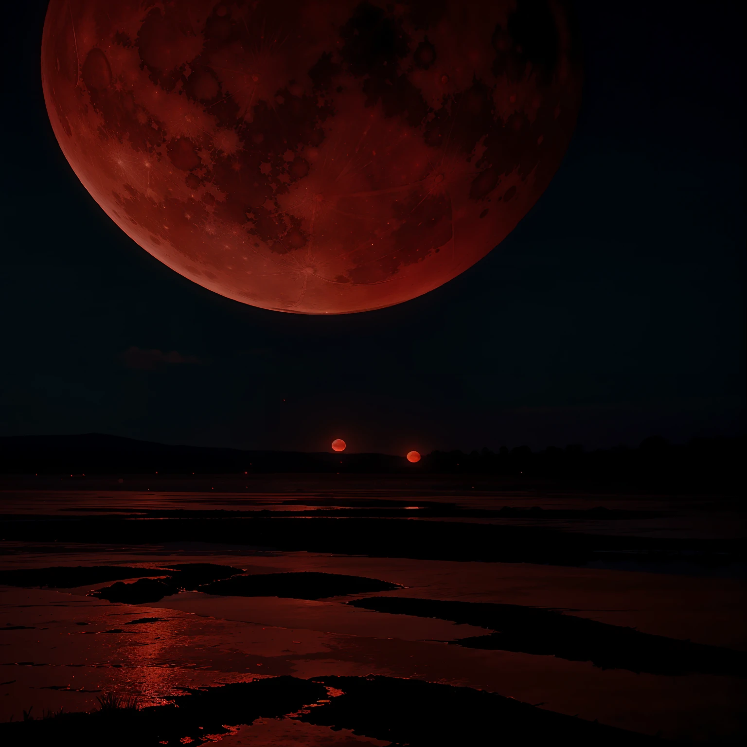 Red moon