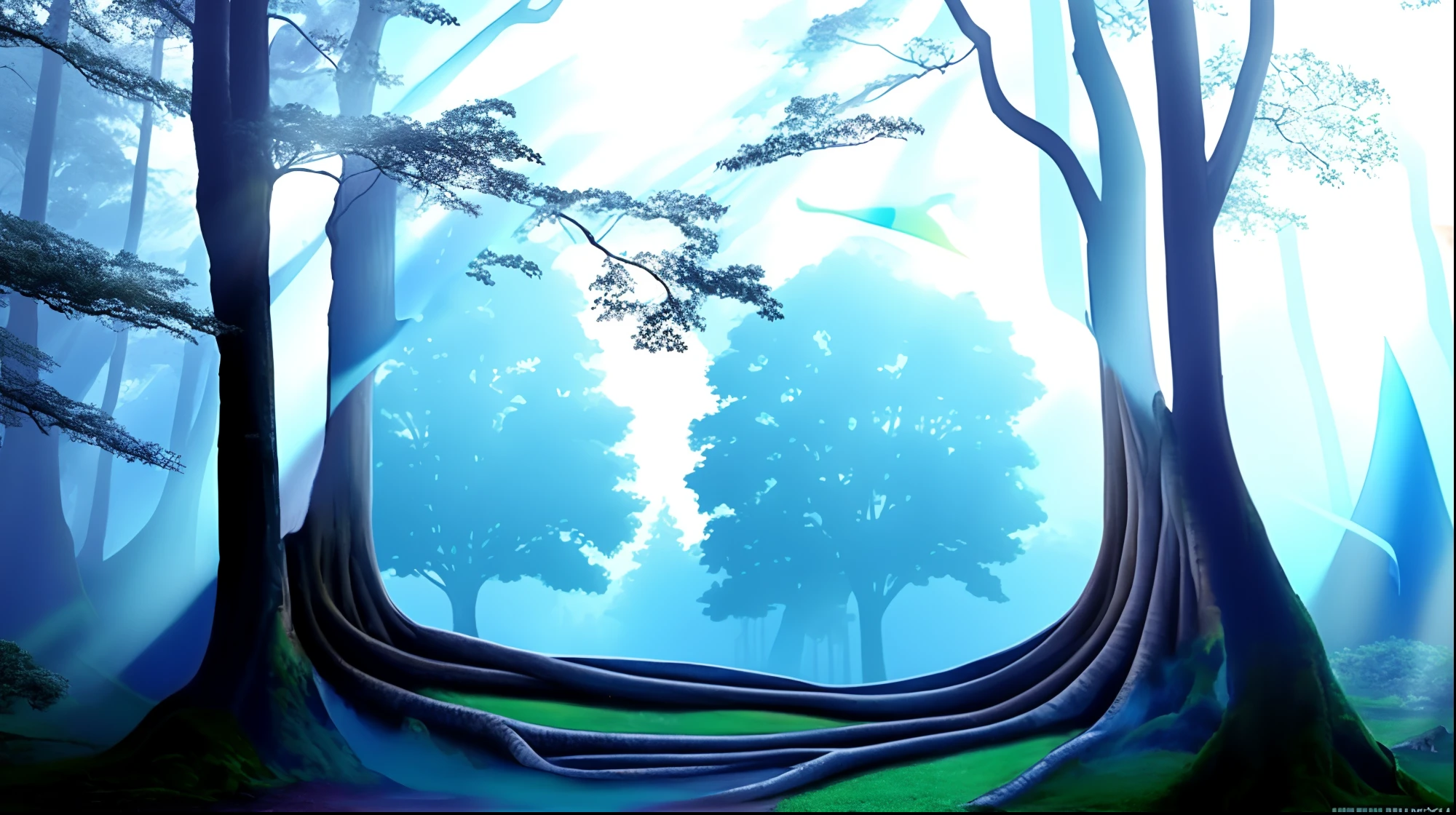 Reduce the size,The tree next to it serves as a reference,Zoom out to the root of the tree