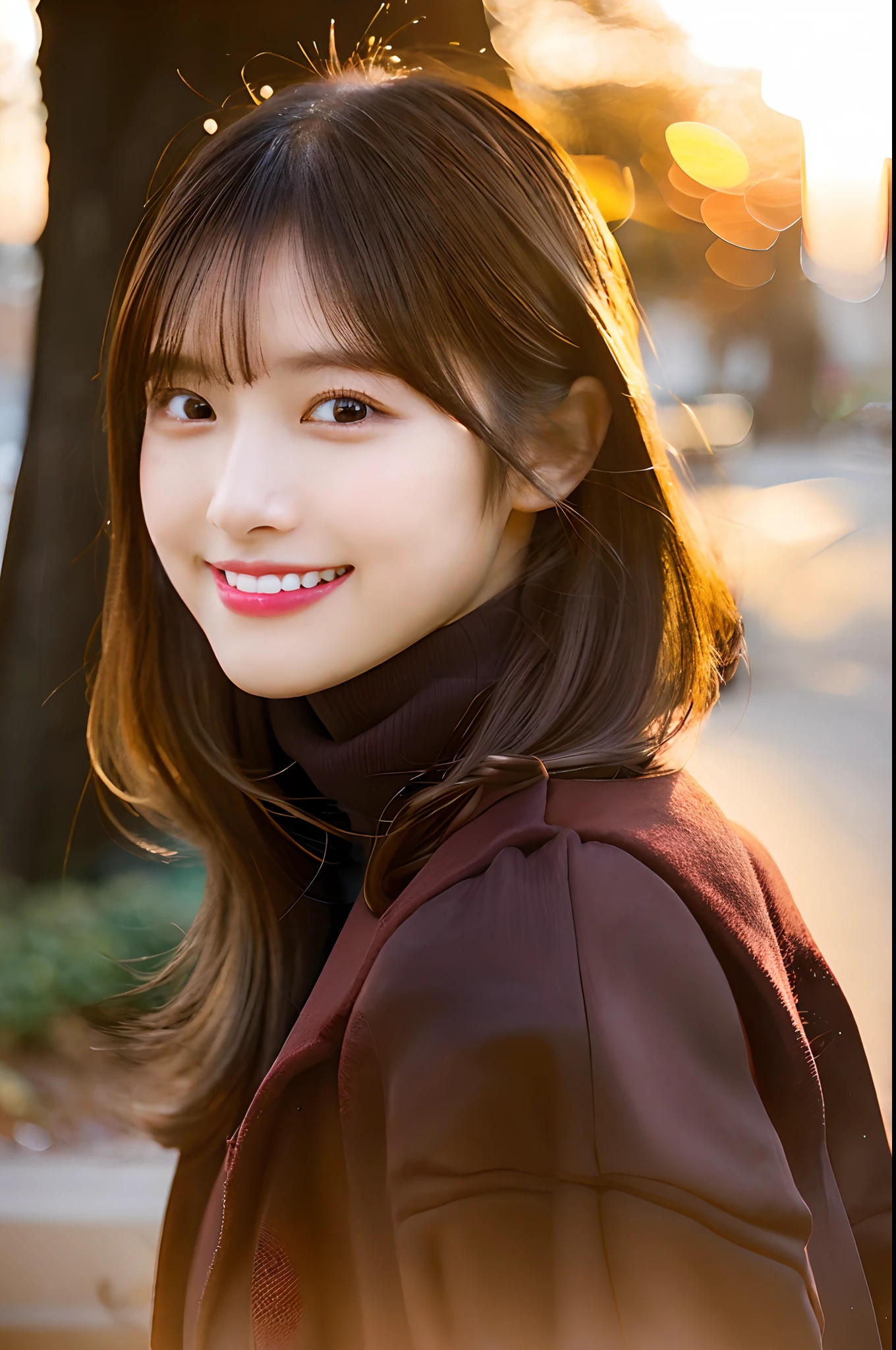 healthy skin and pretty smiling beauty neat face and glossy lips