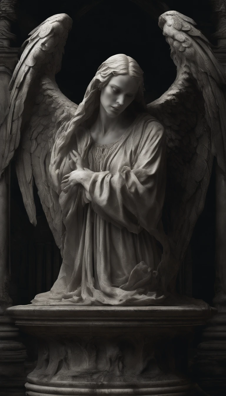 cosmic fallen angel, olhos claros brilhantes, Biomechanicals, estranho, assustador, Pesadelo, cores muito brilhantes, light particles, com luz brilhante, Mshiff, Arte do papel de parede, Disobedience to the creator wallpaper