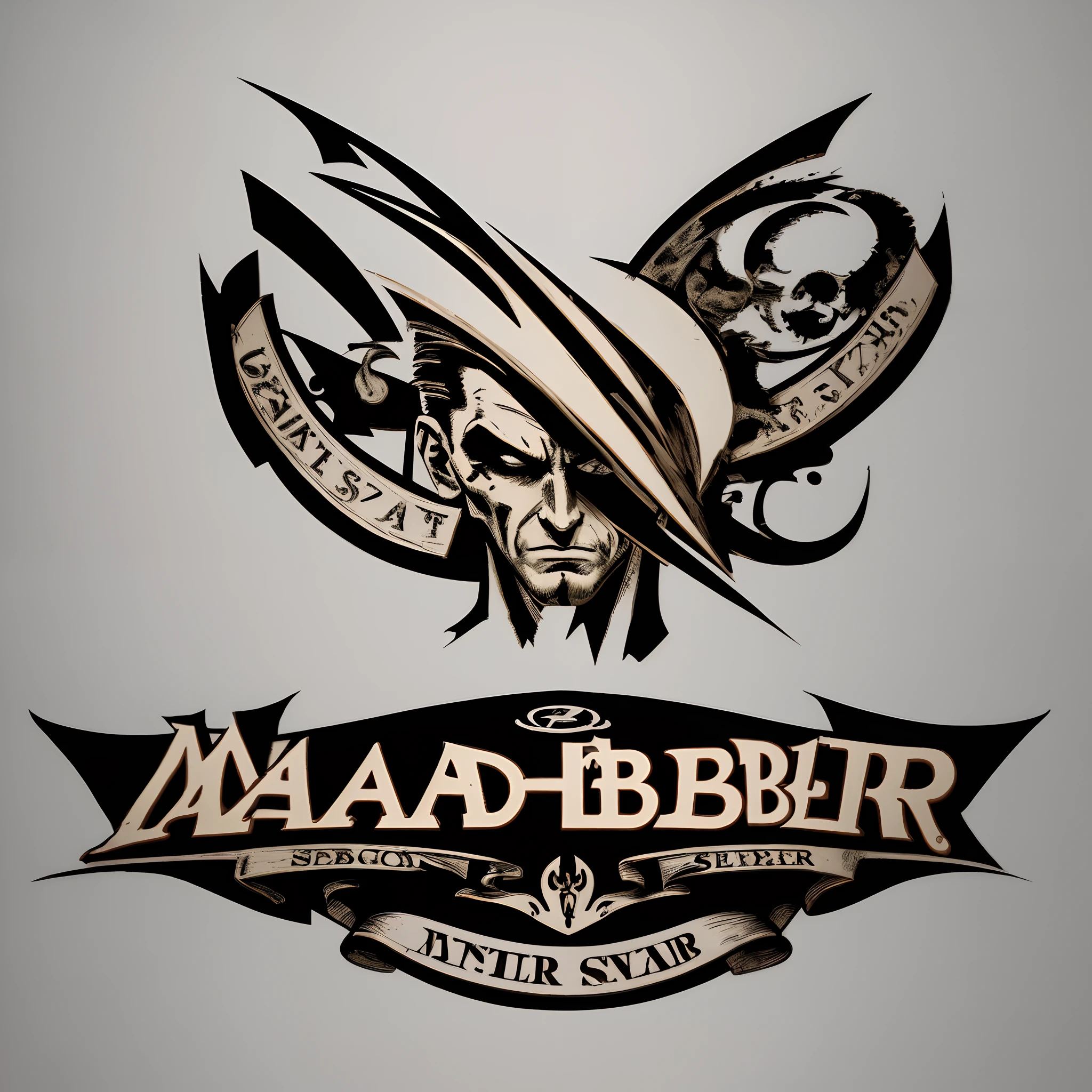 Mad barber logo