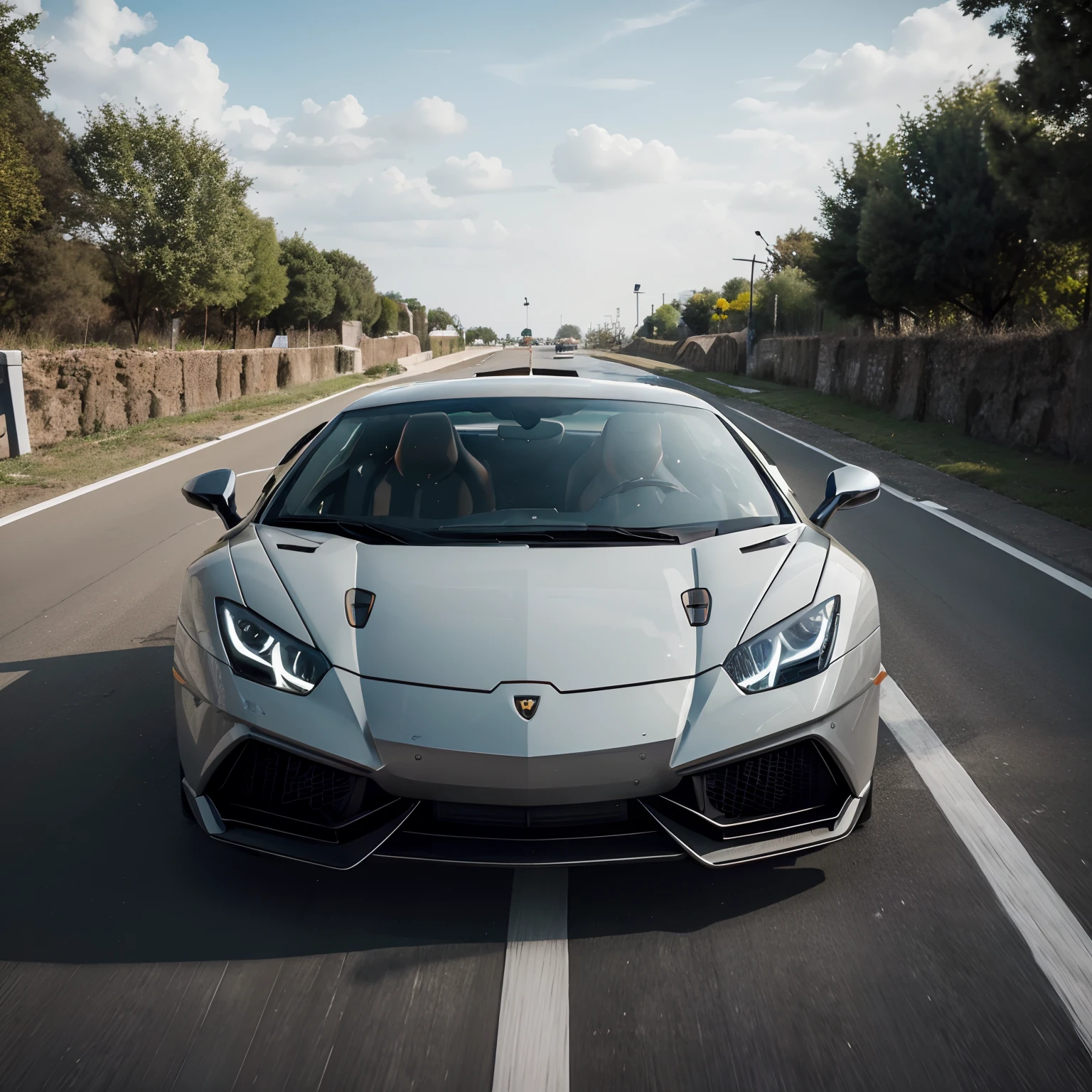 (best quality,ultra-detailed,highres,masterpiece:1.2),Lamborghini,coloring page for kids,colorful,comic style,road,fast car,exciting,sharp details,clear outlines, vibrant colors, simple shapes, minimal shading, lineart style, action scene, perspective view, dynamic movement