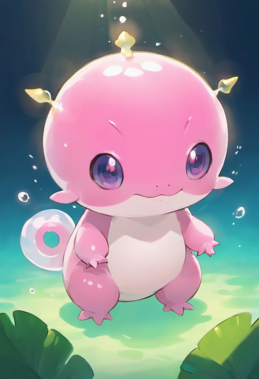 A Baby Psychic Axolotl