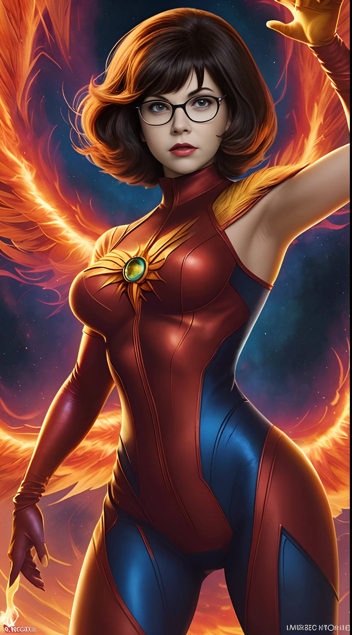 Velma as marvel phoenix