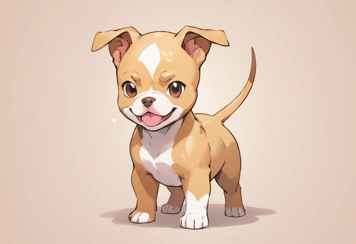 Steel Type, Pit Bull Puppy