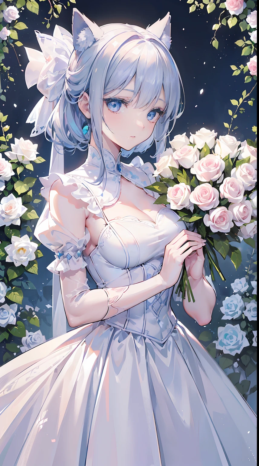 Furina Focalers | genshin impact, master-piece, bestquality, 1girls,25 years old, proportional body, proportional., Wedding Dresses, White Wedding Dress, Long skirt, wedding, ,bara, Standing in the middle of a flower garden, outdoor, wedding, The sky is beautiful, In a paradise of love and happiness....................................................................., The bride wears a Japanese dress and a seductive smile....................................................................., The passage of time stops at theirs....................................................................., On this wedding day of love and happiness....................................................................., Bright and beautiful flowers, Holding it in her hands symbolizes the envelopment of love....................................................................., Love and friendship through the transmission of flowers, In a paradise of love and happiness....................................................................., A bride in a yukata wearing a masika....................................................................., It is a form of beauty and elegance....................................................................., Show your spouse your heart...................................................................., In a paradise of love and happiness....................................................................., Kochikugisa is the tree of new beginnings....................................................................., And their love and affection.................................................................., And suck a lot of love....................................................................., Flowers represent love and peace....................................................................., In a paradise of love and happiness....................................................................., View viewers from the front., Thigh strap, Head tilt, bored, 10, 10, HD, slight smile,