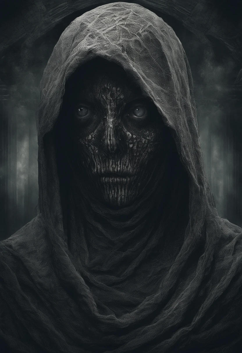 Veiled Extraterrestrial Female, haunting presence