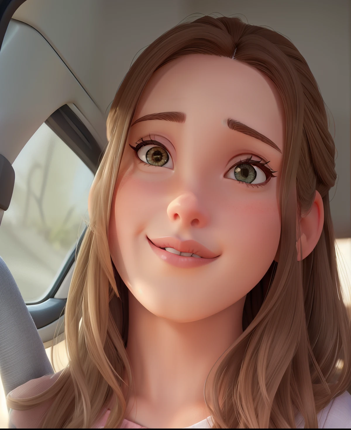 a girl, Branco, com cabelos loiros, sorrindo em uma blusa e atraente
(best quality,Altas),ultra-detalhado,(Realistic:1.37)
retrato,illustration,belos olhos detalhados,beautiful detailed lips,olhos e rosto extremamente detalhados,long eyelashes
Bright colors,soft lighting