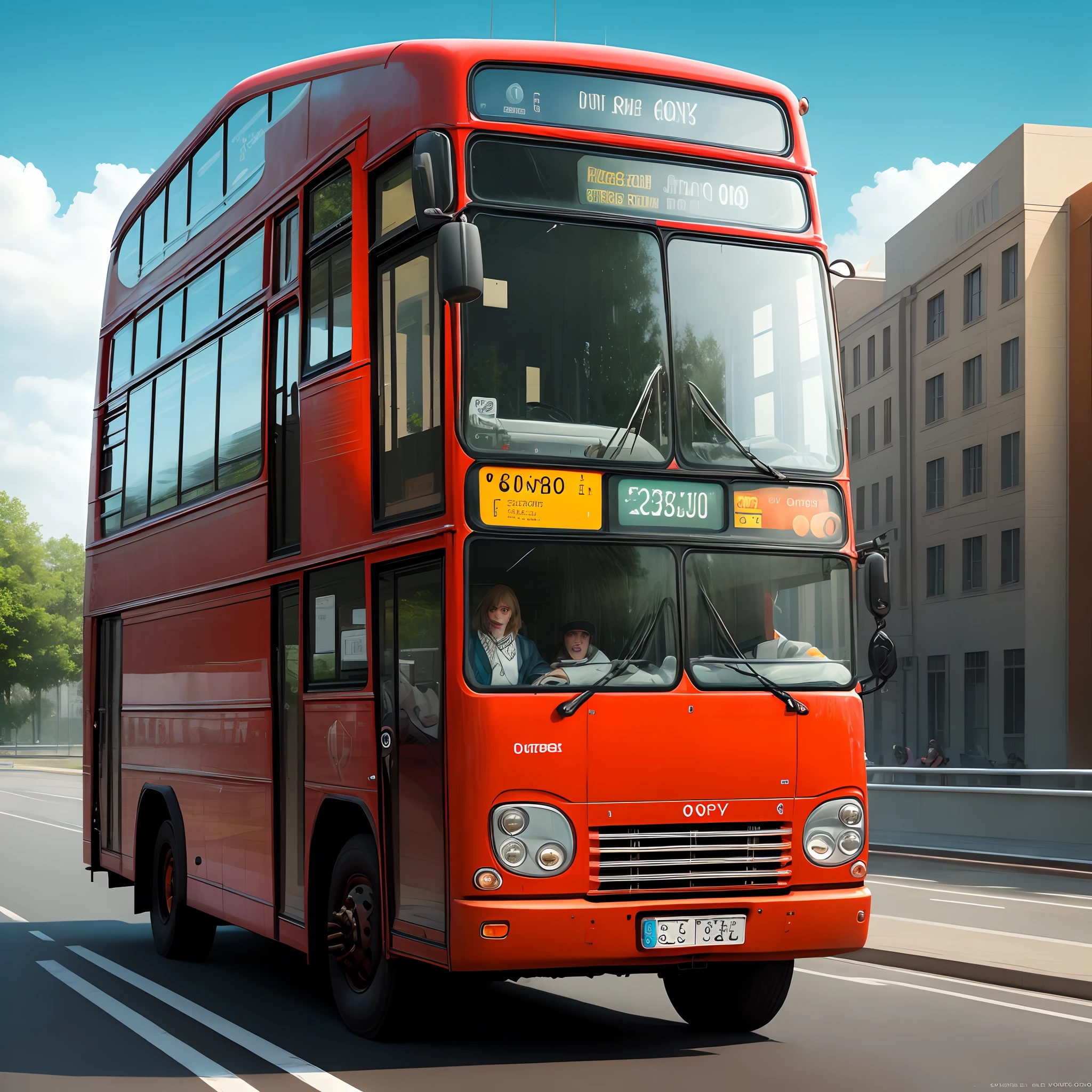 Drive the bus over floyd