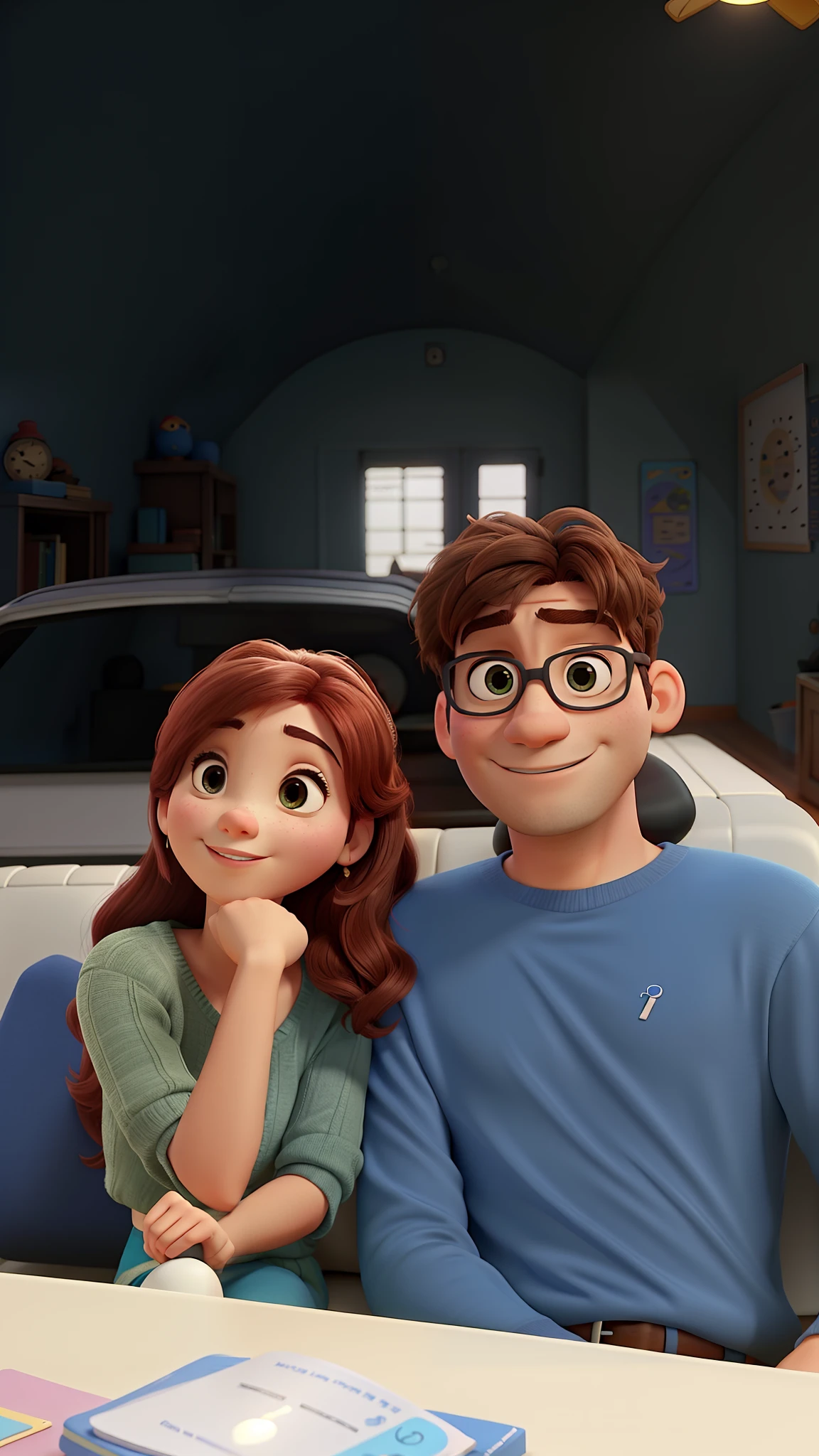 Casal Pixar Alta qualidade