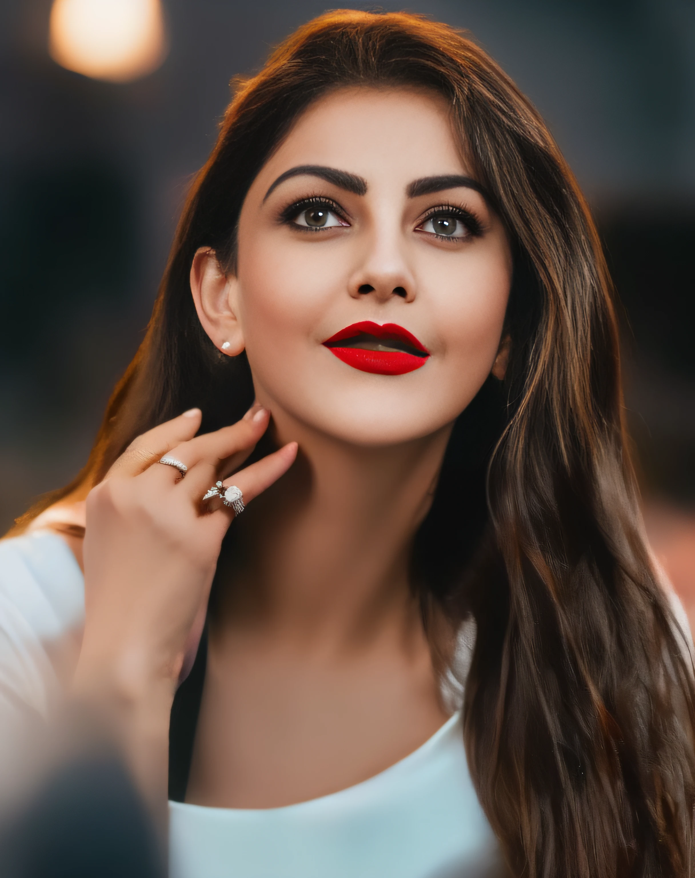 (editorial photograph of a young Indian women in red lips), karla ortiz, (highly detailed face:1.4) (smile:0.7) (backround 5 star hotel , moody, private study:1.3) POV, by lee jeffries, nikon d850, film stock photograph ,4 kodak portra 400 ,camera f1.6 lens ,rich colors ,hyper realistic ,lifelike texture, dramatic lighting , cinestill 800, realistic, nacked big boobs actress, karla ortiz, posing!!, candid picture, by Max Dauthendey