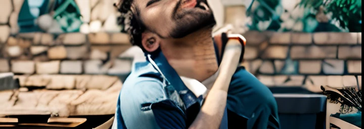 man face