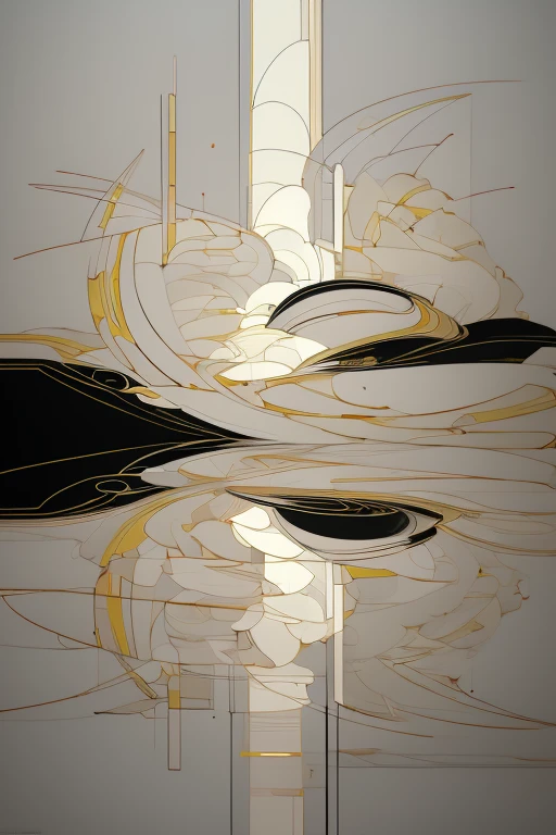 01_((Artistic Masterpiece)),((abstract painting)),((Avant-garde)),(contemporary art), Temporary art, design. (Geometric shapes), (plane), (trigonometry). Modern architectural forms. Project.
02_(High quality), (graphic drawing), (laconic, clear silhouette), (Clear graphic line - color graphics), (drawn Anime style), high artistic quality of the image.
  03_A young girl, half-turned, stands at full height in front of the camera. Graceful figure, small breasts, long hair - red, short. She is wearing a blue openwork dress, satin - click. Her hair is decorated with several flowers, lilies, or lotuses. Expensive jewelry on her body emphasizes the grace of her forms.
 04_In her hand she holds a cybernetic skull, a defeated mechanical enemy, in her hands. Wires and electronic elements are part of this form.
Bright juicy image, sun, contrasting warm light, cold shade of greenery. Hand-drawn style, illustration, concept. High quality, best sample.
High quality. Wide format 8K. Restrained range of colors. Clarity of forms.