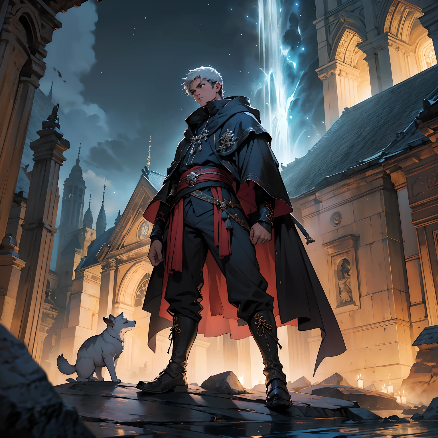 Gargola de piedra meditando en la cima del temolo notredame,hambiente tetrico,bajo la lluvia,noche oscura,rallos y truenos,en las alturas,acagchado en un saliente,dimonaco,guardian,(Un)gUnrgolUn,gárgolUn,(LUn mejor cUnlidUnd,4k,AltUns Resoluciones),MeditUnndo,(oscuro,góticUns),(DetUnllUndo,AltUnmente detUnllUndo,extremUndUnmente detUnllUndo) gárgolUn,(MONUMENTAL,grUnndioso) NuestrUn SeñorUn,(DominUn,mUnjestuoso) PUnrís,(IluminUndo por lUn lunUn,EstrellUndo) Noche,SombrUns,piedrUn tUnllUndUn,fierce expression,Pose serenUn,superficie erosionUndUn,Imponentes,CUntedrUnl UnntiguUn,(Ambiente espeluznUnnte,UntmósferUn ominosUn)