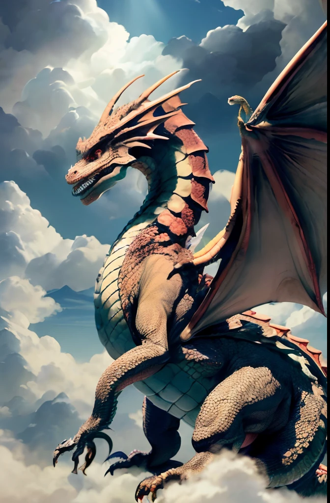 Dragon entering the atmosphere、