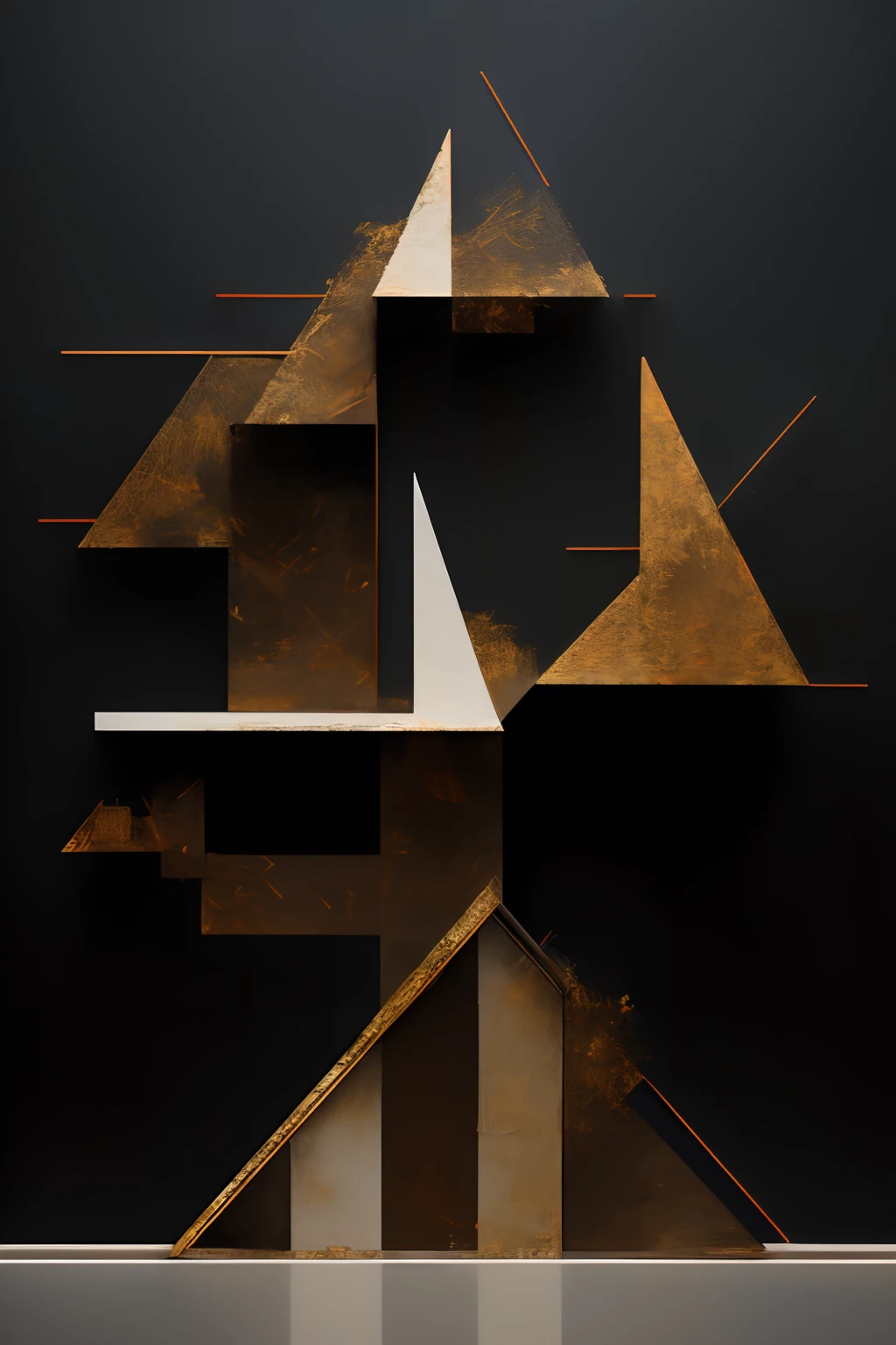 _((Artistic Masterpiece)),((abstract painting)),((Avant-garde)),(contemporary art), Temporary art, design. (Geometric shapes), (plane), (trigonometry). Modern architectural forms. Project.
High quality. Wide format 8K. Restrained range of colors. Clarity of forms.