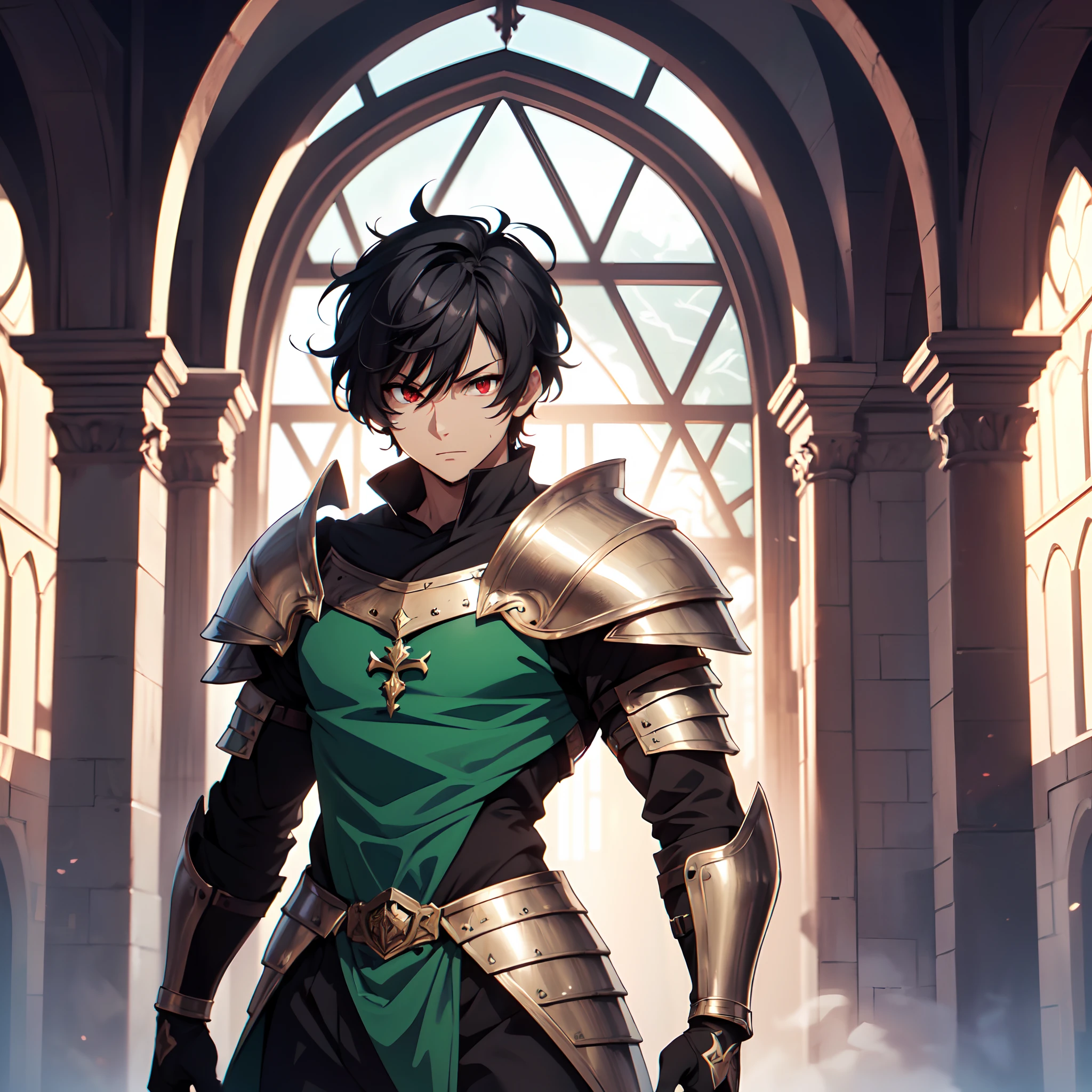 128K Ultra High Definition,
128K Ultra High Quality,
128K Ultra High Resolution,
Best Definition,
Best Quality,
Best Resolution,
Perfectly Detailed,
Perfectly Designed,
Extremely Detailed,
Extremely Designed,
Hyper Detailed,
Hyper Definition,
Hyper Quality,
Hyper Resolution,
Masterpiece,
(((Anime))),
Body Shot,
(((Boy))),
Handsome,
Muscular Body,
(((Black Short Hair))),
(((Red Eyes))),
(((Hyper Detailed & Perfectly Designed With Ultra High Quality Emerald Warlord Armor))),
(((Inside Of Medieval Royal Palace Background Scenery))),