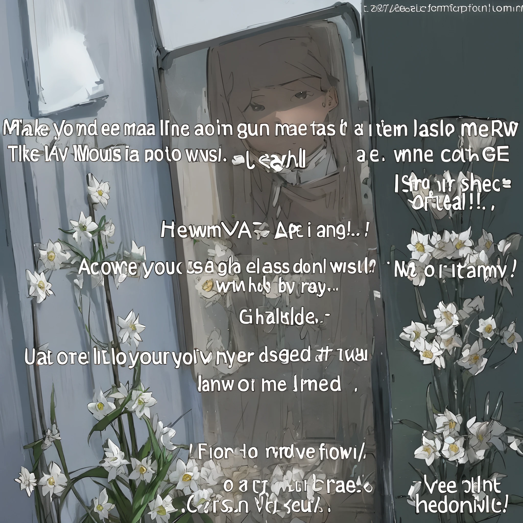 Make a meme for Narcissus