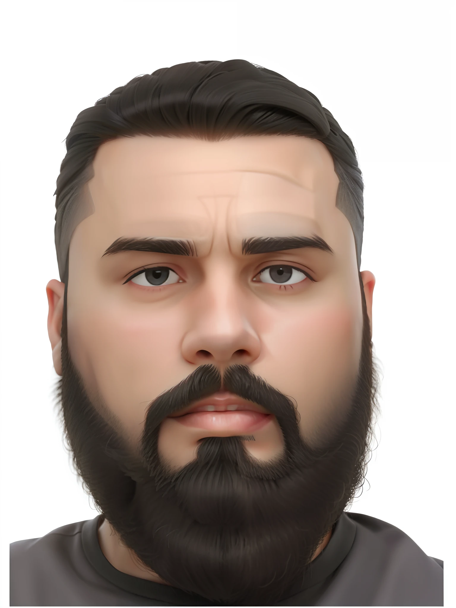 a close up of a man with a beard and a black shirt, david rios ferreira, headshot profile picture, tony sandoval. 8 k realistic, headshot photo, aykut aydogdu, full beard, man with beard, christian orrillo, face with beard, bearded man, andres rios, beard, joel torres, headshot portrait, daniel mirante, profile portrait