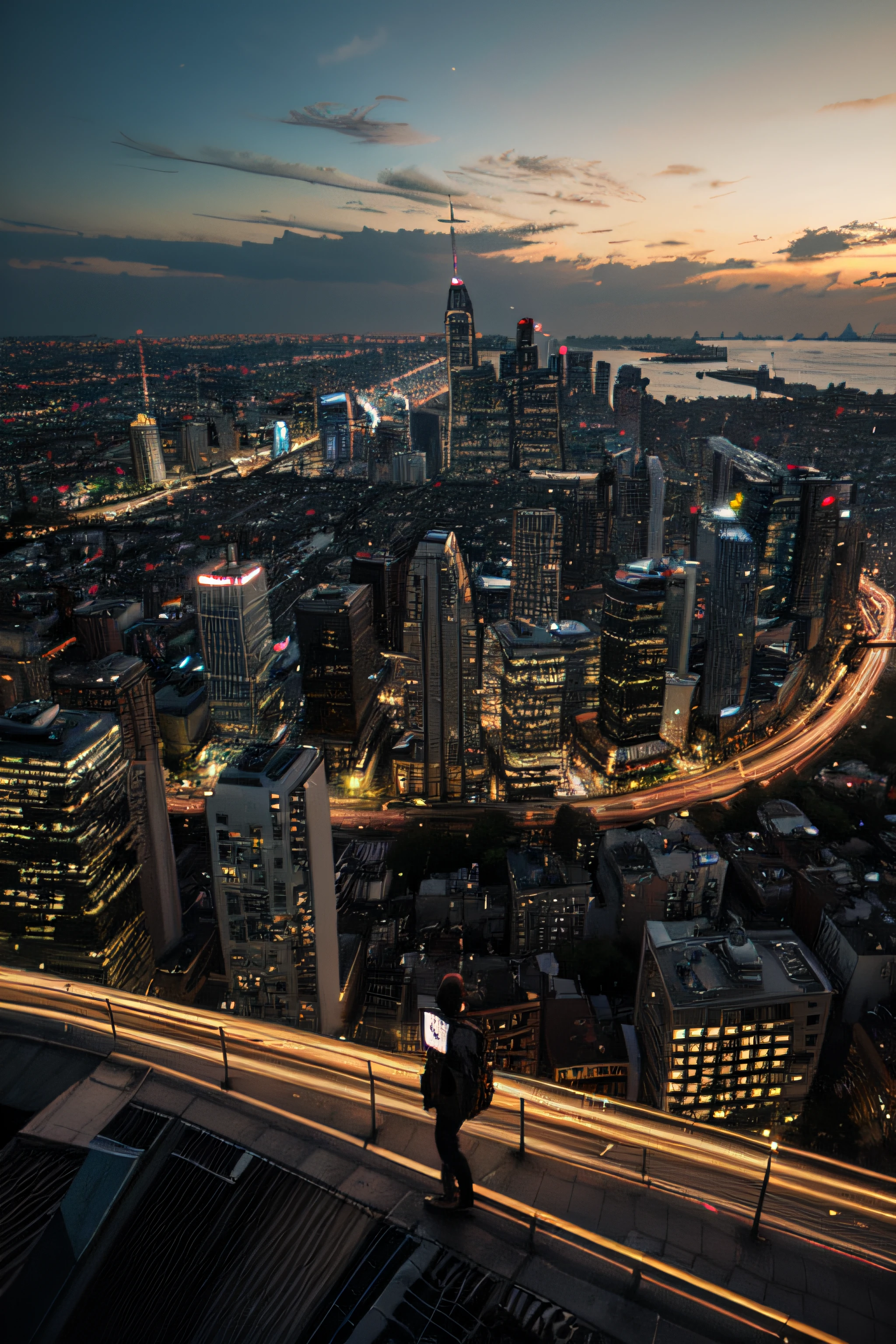 Its supposed to be a city or skyline or something techy, not a picture of a person