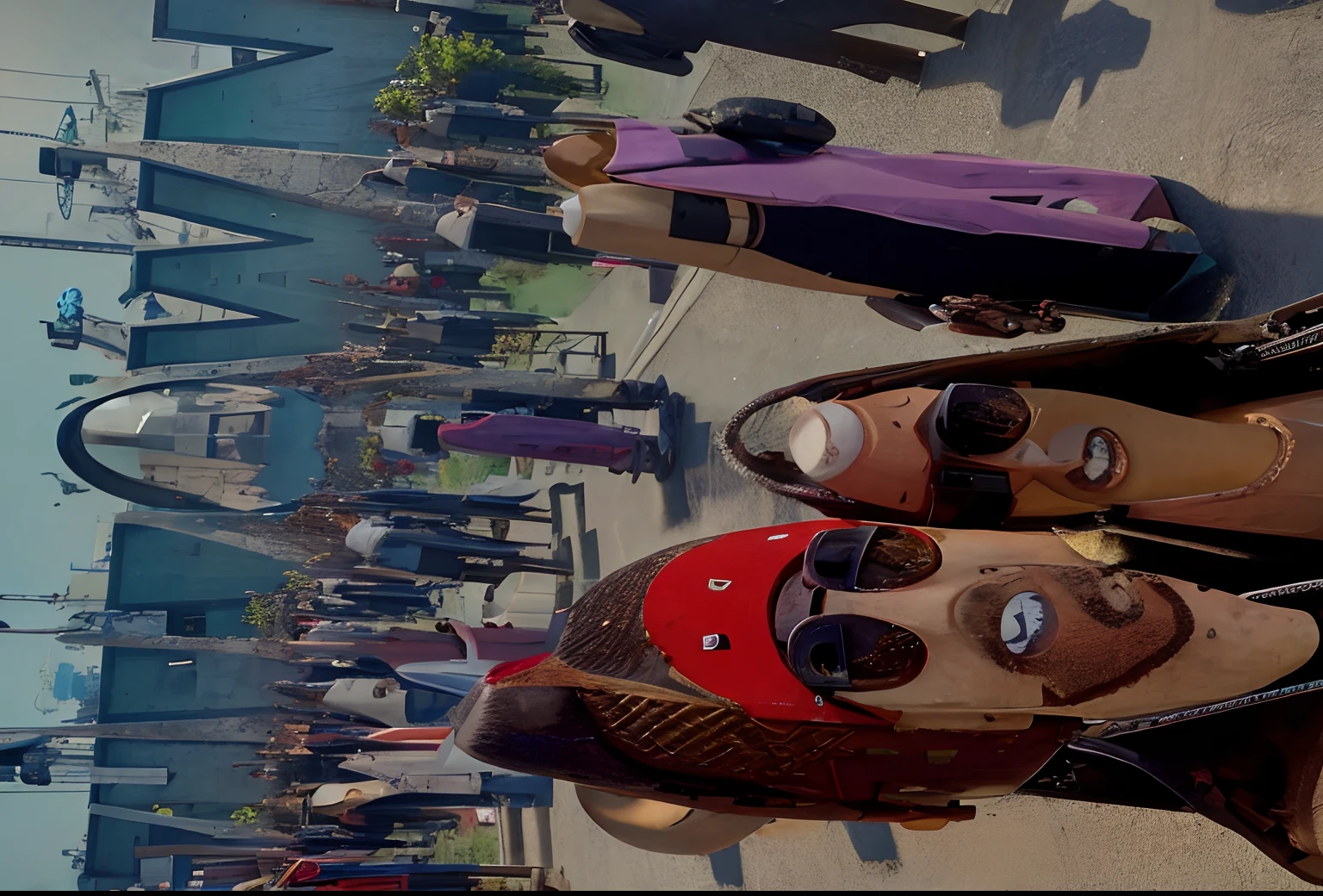 assemble the image with a disney designer