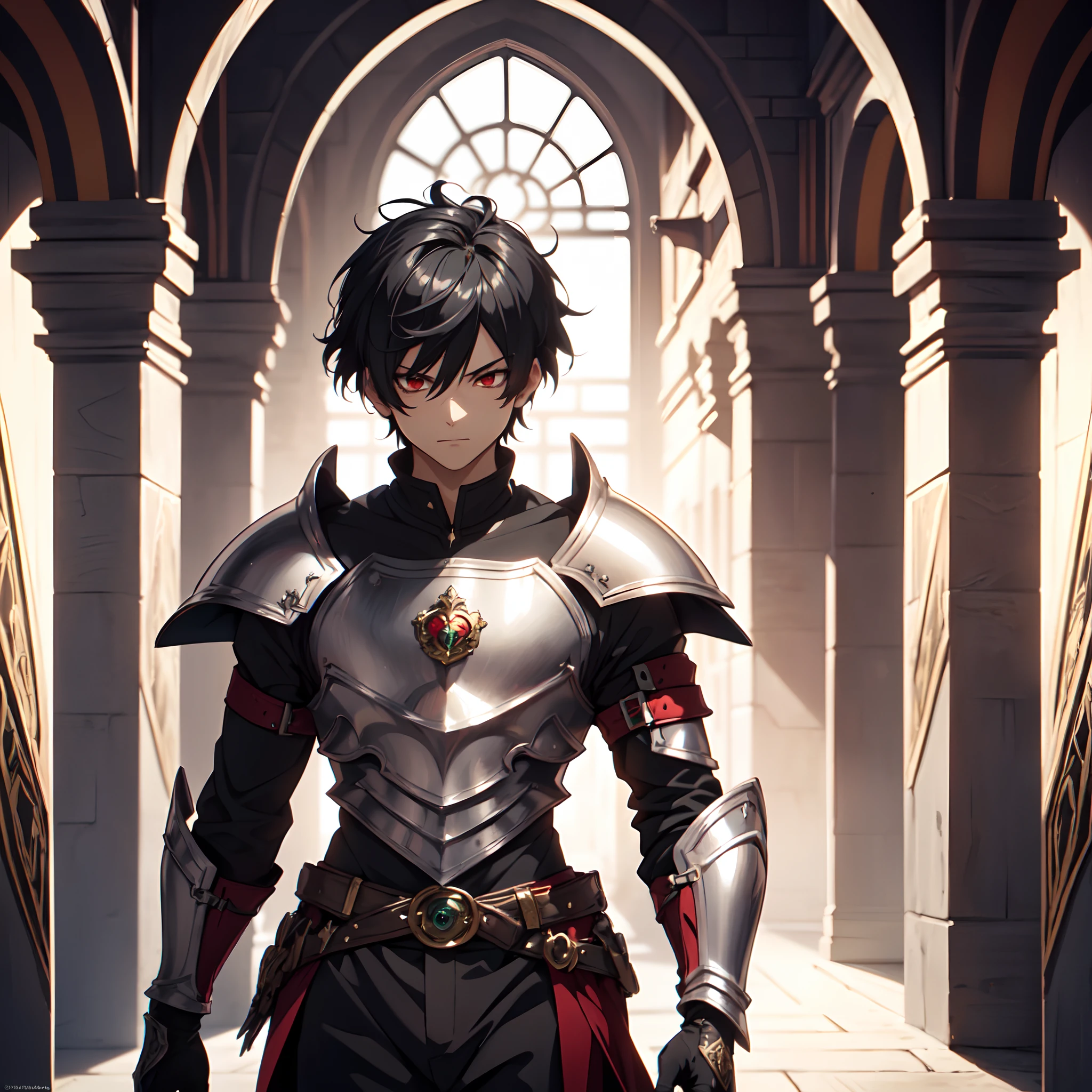 128K Ultra High Definition,
128K Ultra High Quality,
128K Ultra High Resolution,
Best Definition,
Best Quality,
Best Resolution,
Perfectly Detailed,
Perfectly Designed,
Extremely Detailed,
Extremely Designed,
Hyper Detailed,
Hyper Definition,
Hyper Quality,
Hyper Resolution,
Masterpiece,
(((Anime))),
Body Shot,
(((Boy))),
Handsome,
Muscular Body,
(((Black Short Hair))),
(((Red Eyes))),
(((Hyper Detailed & Perfectly Designed With Ultra High Quality Emerald Warlord Armor))),
(((Inside Of Medieval Royal Palace Background Scenery))),