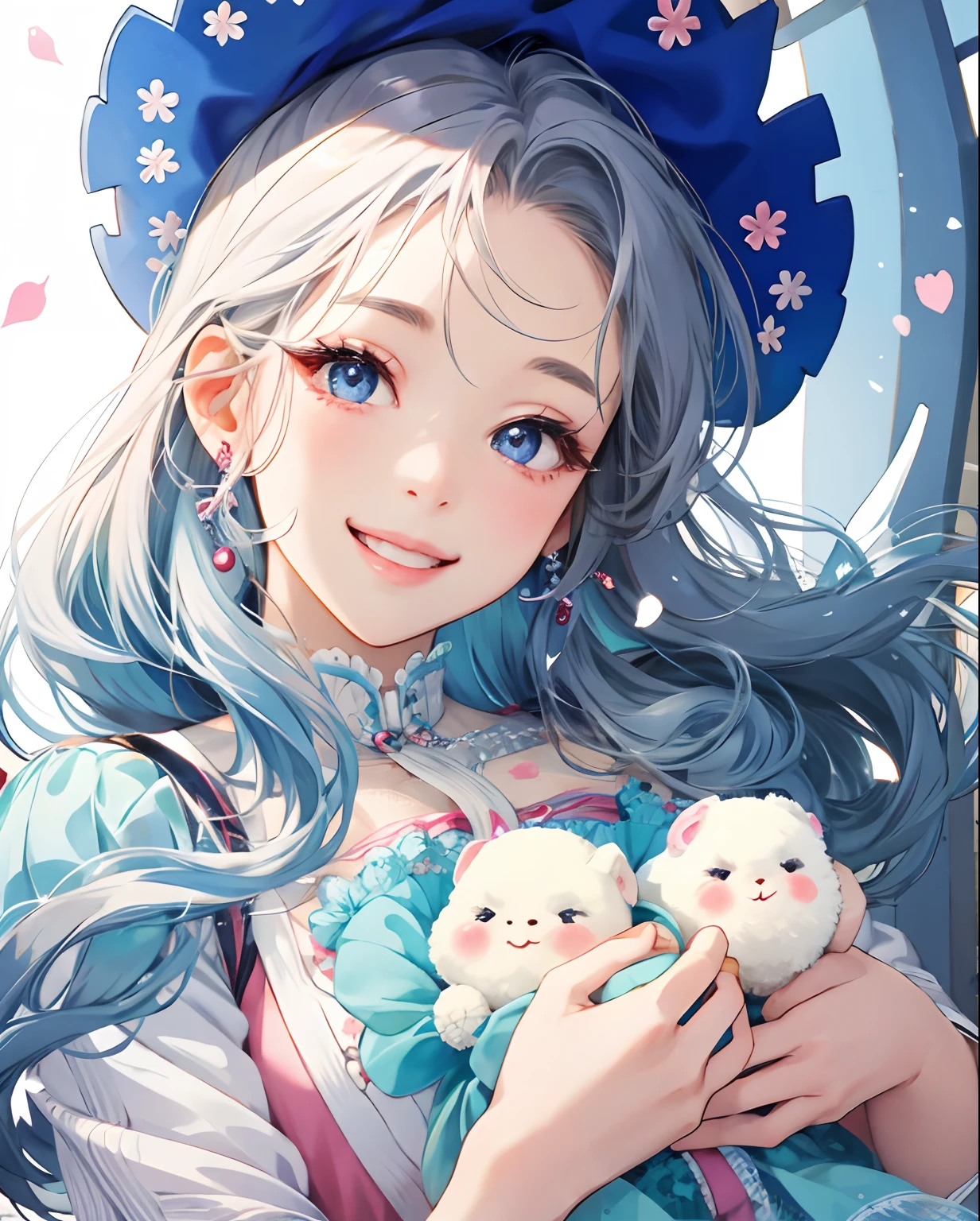 Realistic、Kawaii Girl、Beautie、beautiful
Detailed eyes、Characteristic lashes、Beautie、adolable、
Smiling Beauty、Adorable eyes