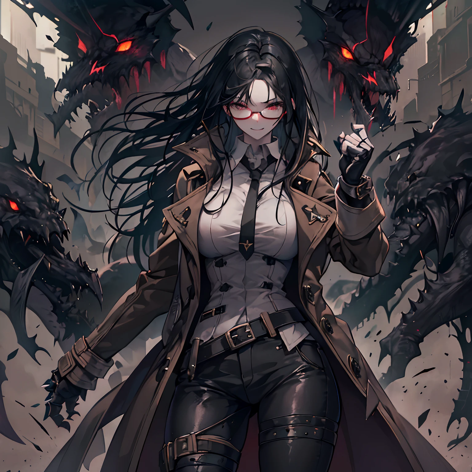 (best qualtiy,32K,Masterpiece)At the time of debut,Only heard, unseen。 That whistle echoed for a long time,It's like a prelude to impending death。 The image of the great evil man penetrates into the hearts of the people in advance,Become everyone's nightmare。 Wait until it appears,Wearing leather,Plus a baseball bat covered with wire,Full of oppression,He also carefully hides the kindness of women, Because goodwill can become a weakness for survival,Hiding goodness is the way to survive in troubled times。 Zombies are not scary,Humans are terrible。 The woman succeeded,Women are meant to protect themselves,It is also to protect women, good vs evil,Two sides of the seemingly opposite,But in Negan, There are two sides to the same body。 Face the enemy,Women are cruel,No mercy。 Face people who want to protect,This woman is also gentle and loving。(Female soldier head)Tattooed with,Smoke billowed out,thin fog,Moonsnow((An extremely delicate and beautiful woman),((1 Rock Girl)),((Lightning in women's hands)),Lightning surrounds the rock girl,((lightning chain))