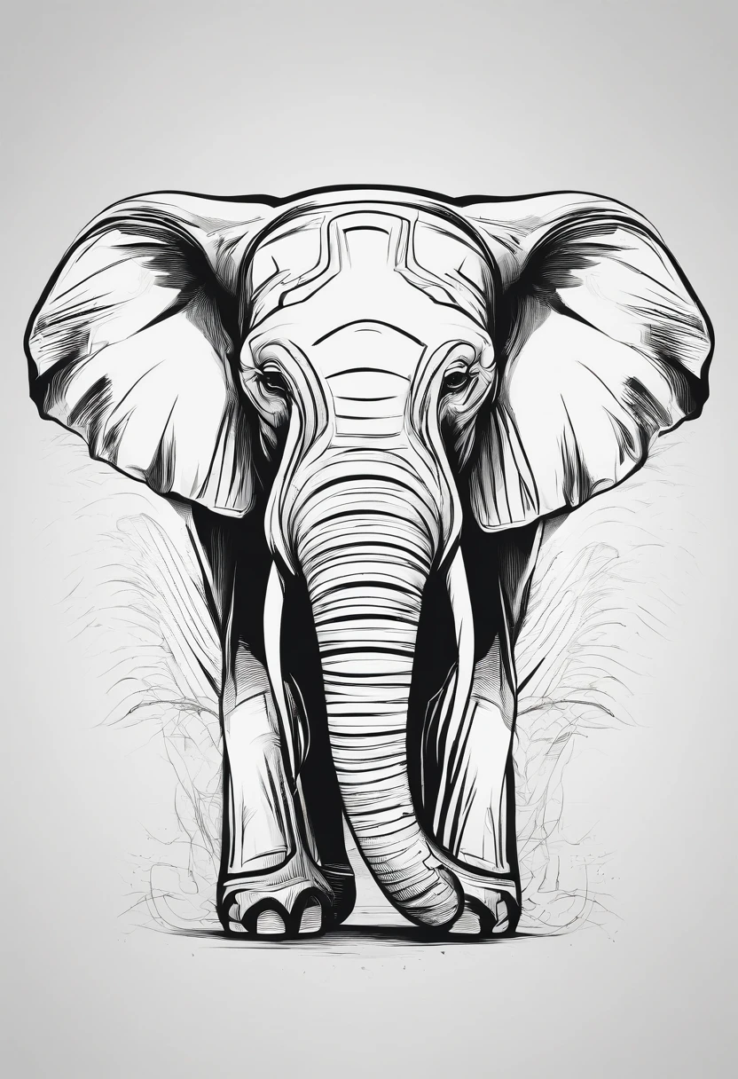 ELEPHANTES HEAD BUT FIT TO PAGE